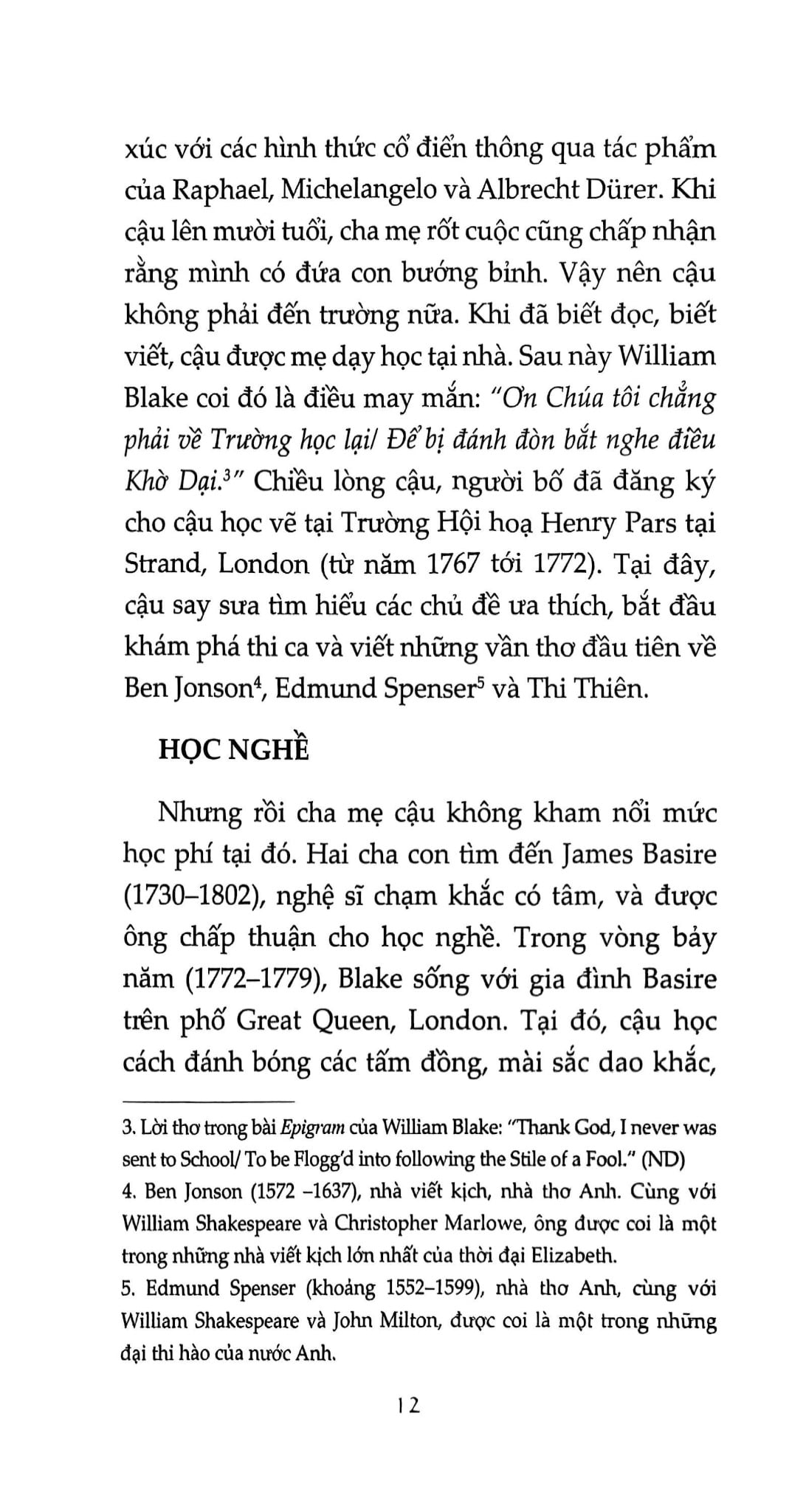 Khúc Ca Thơ Ngây Và Từng Trải – Tuyển Tập William Blake  - William Blake