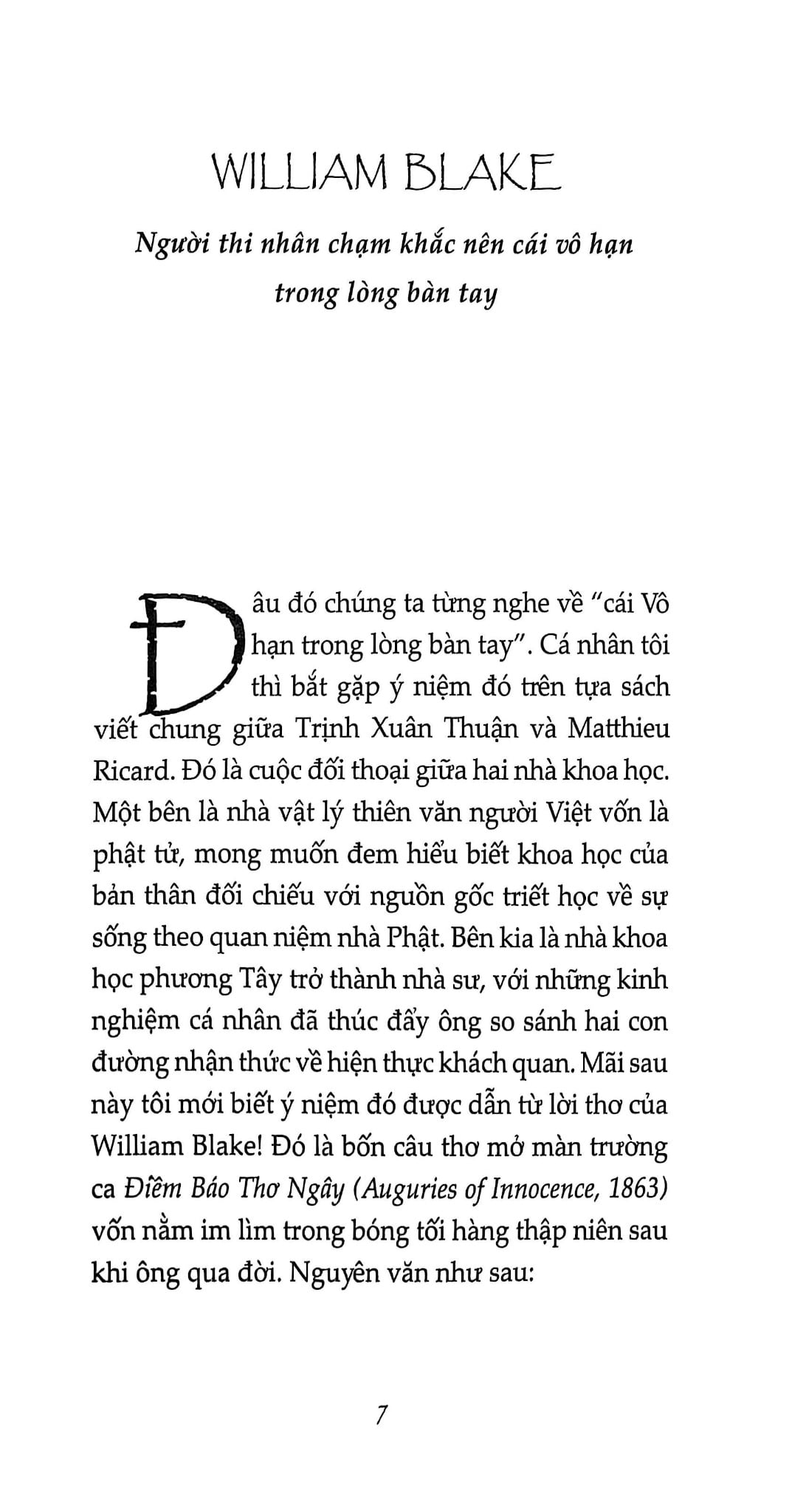 Khúc Ca Thơ Ngây Và Từng Trải – Tuyển Tập William Blake  - William Blake