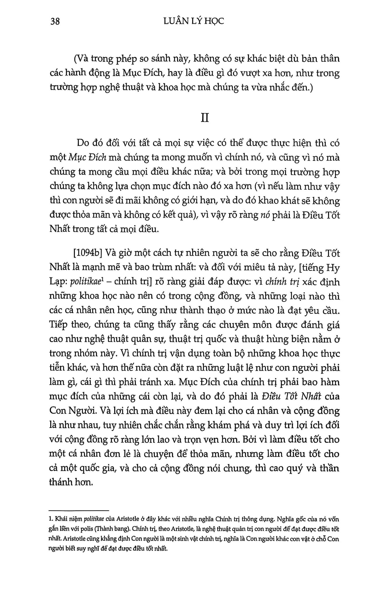 Luân Lý Học - Bìa Cứng - Aristotle