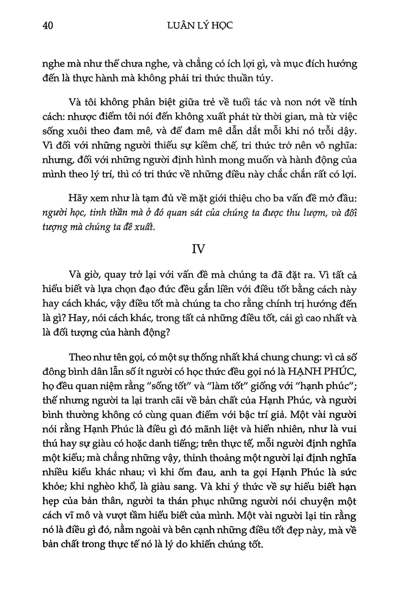 Luân Lý Học - Bìa Cứng - Aristotle