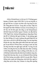 Những Tiểu Luận Về Tồn Tại Của Arthur Schopenhauer (Tb 2023) - Arthur Schopenhauer