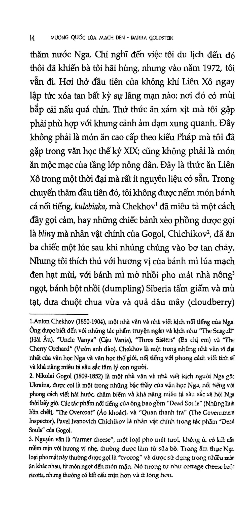 Vương Quốc Lúa Mạch Đen - Lược Sử Ẩm Thực Nga - Darra Goldstein