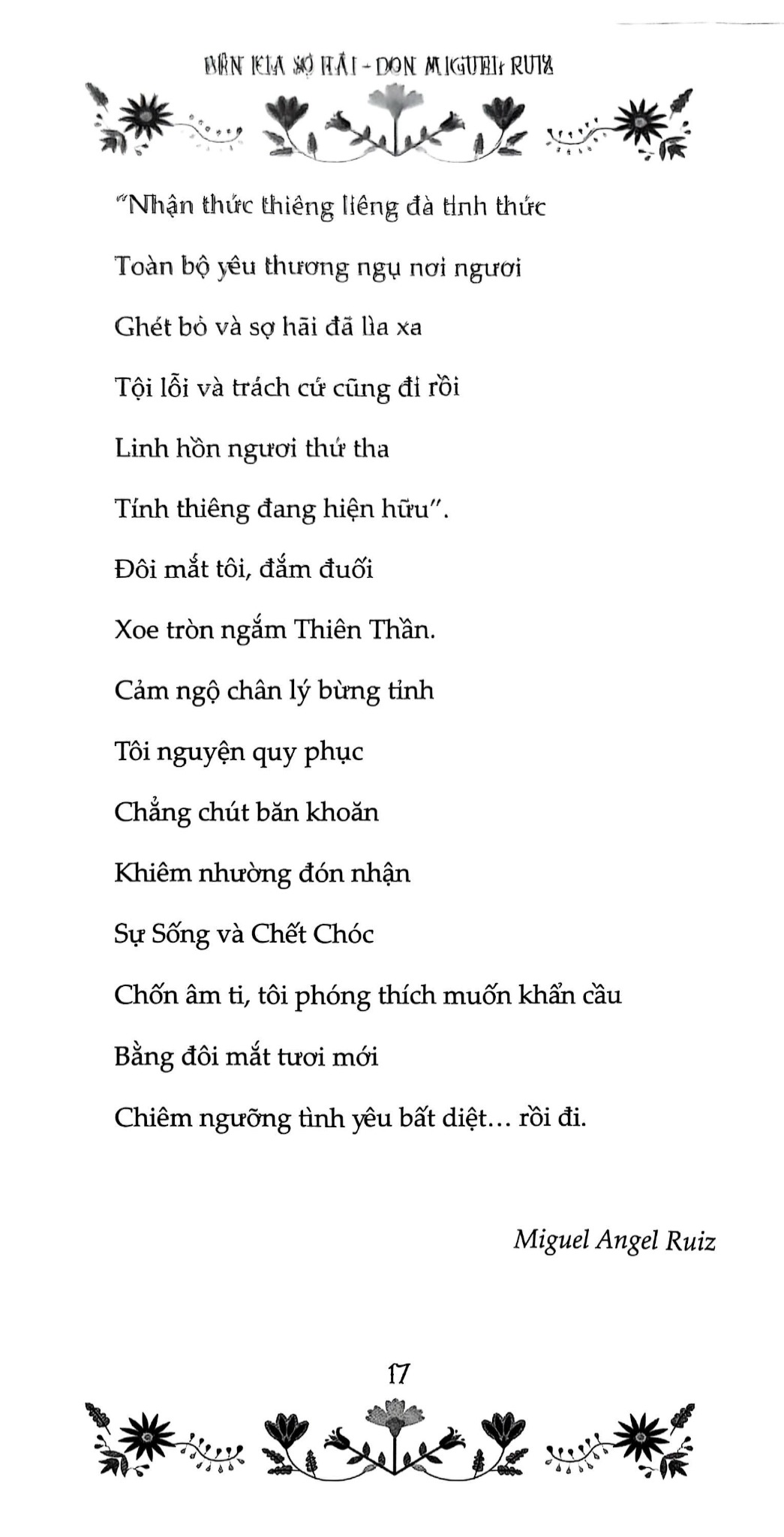 Bên Kia Sợ Hãi – Truyền Thống Tâm Linh Của Người Toltec Về Giấc Mơ, Quán Niệm Và Tự Do - Don Miguel Ruiz