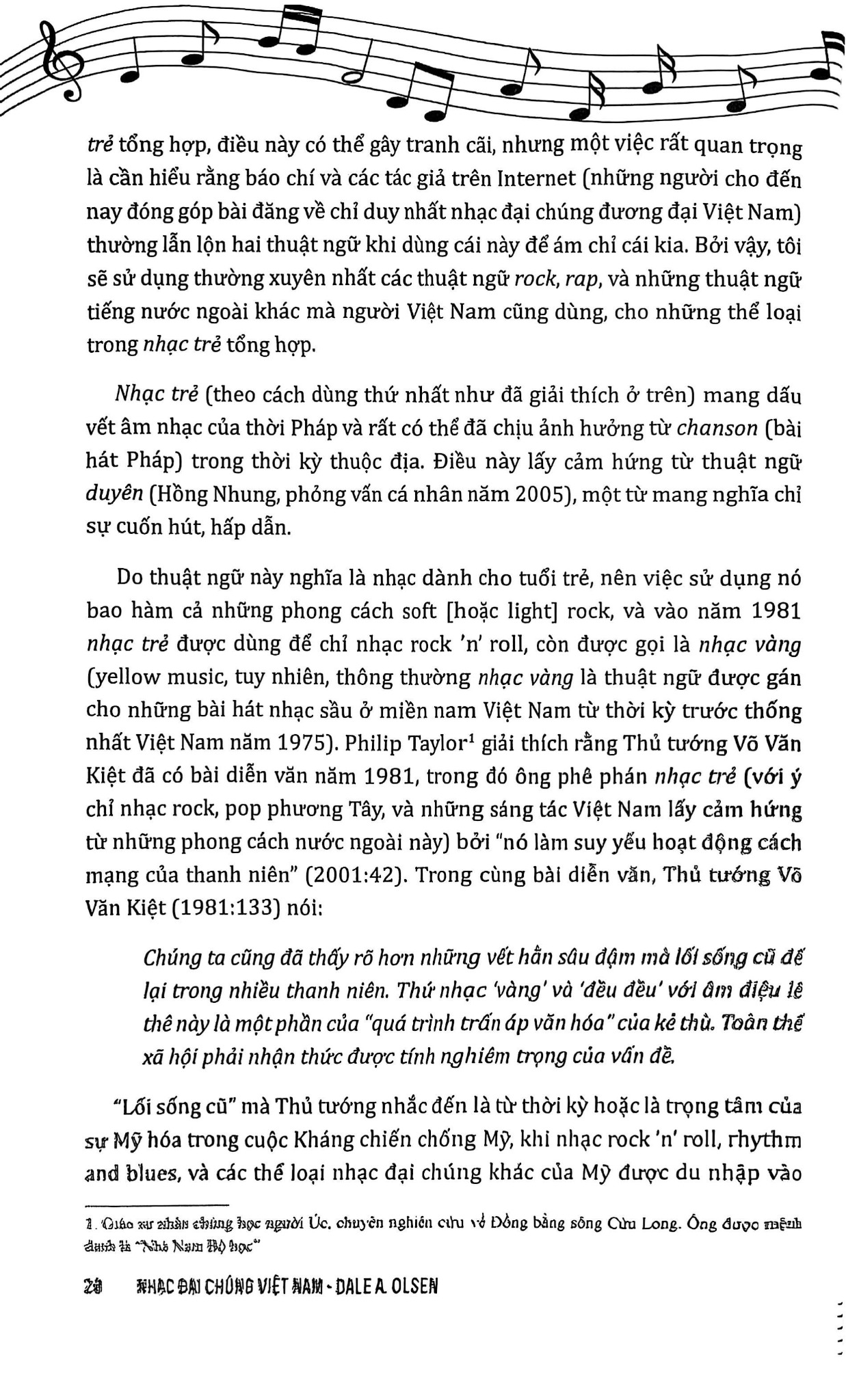 Nhạc Đại Chúng Việt Nam - Chuyển Đổi Xã Hội Giữa Hai Miền Nhớ Quên - Dale A. Olsen