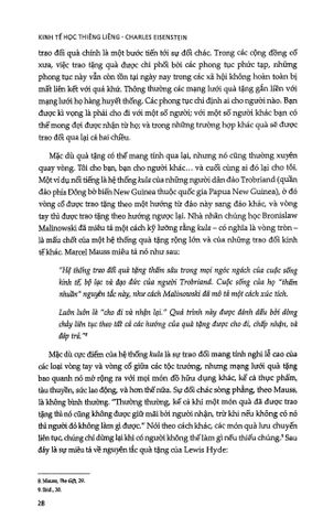  Kinh Tế Học Thiêng Liêng - Tiền Bạc, Quà Tặng Và Xã Hội Trong Thời Đại Chuyển Giao - Charles Eisenstein 
