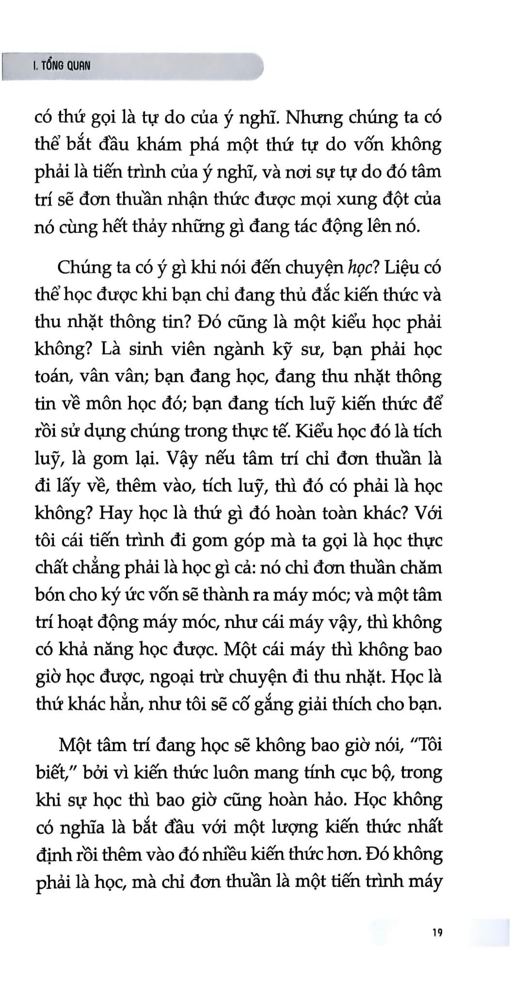 Nhận Thức Không Chọn Lựa - J. Krishnamurti