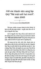 Tủ Sách Thanh Niên - Mãi Mãi Tuổi Hai Mươi - Nhật Ký Thời Chiến Việt Na - 
Nguyễn Văn Thạc