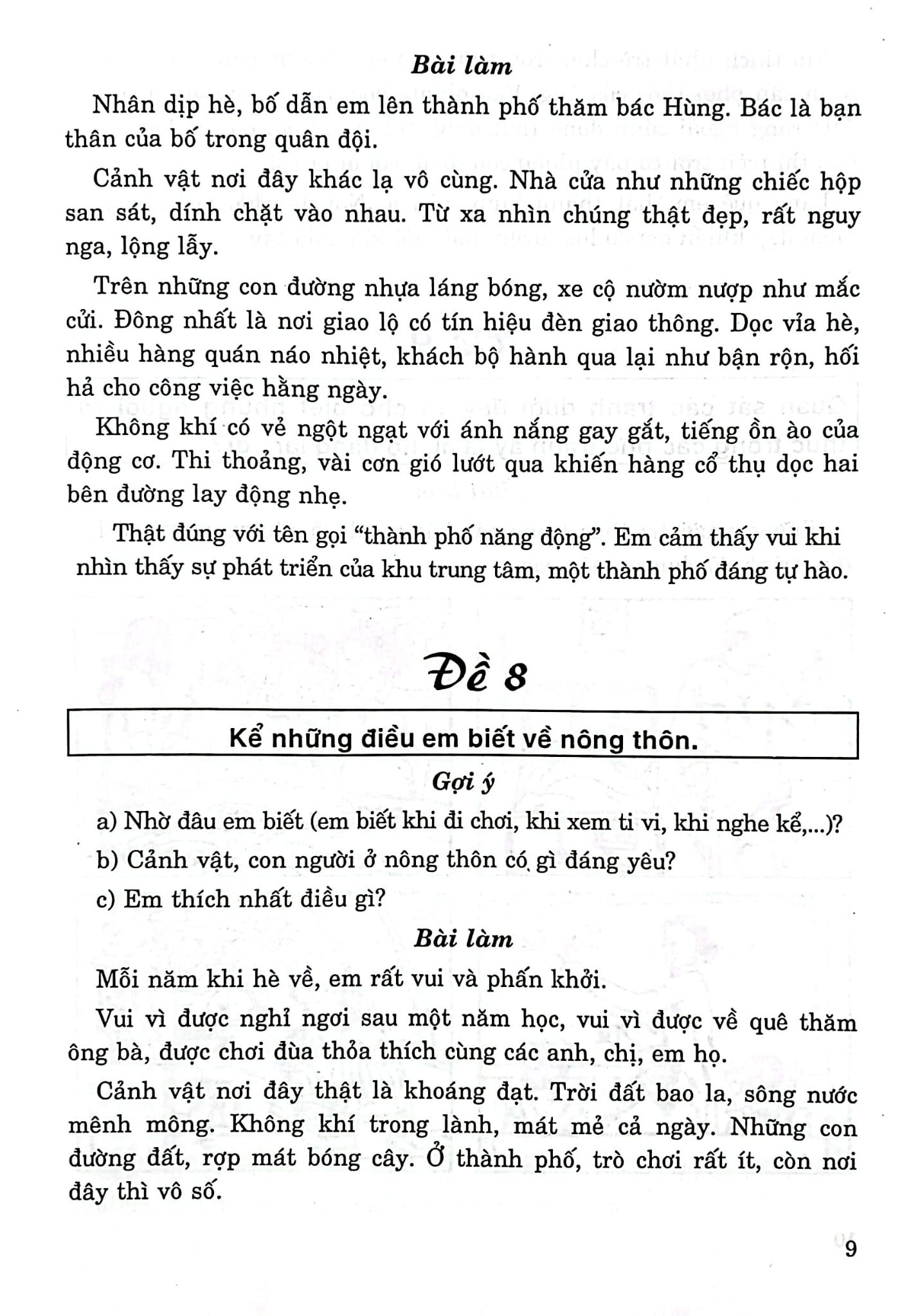 Những Bài Làm Văn Hay Lớp 3 (Dùng Chung Cho Các Sgk Mới Hiện Hành) - Huỳnh Tấn Phương