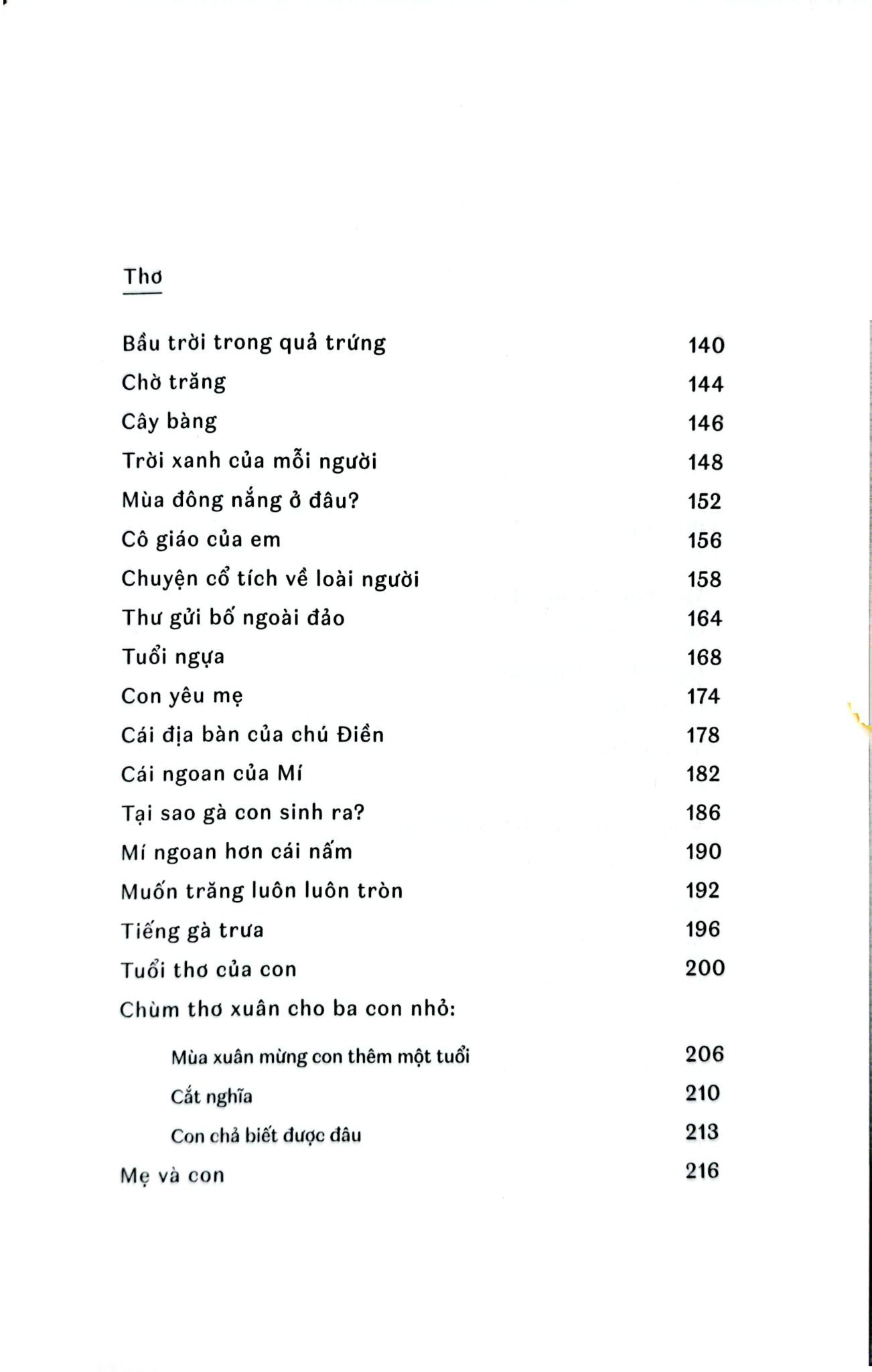 Trời Xanh Của Mỗi Người - Xuân Quỳnh
