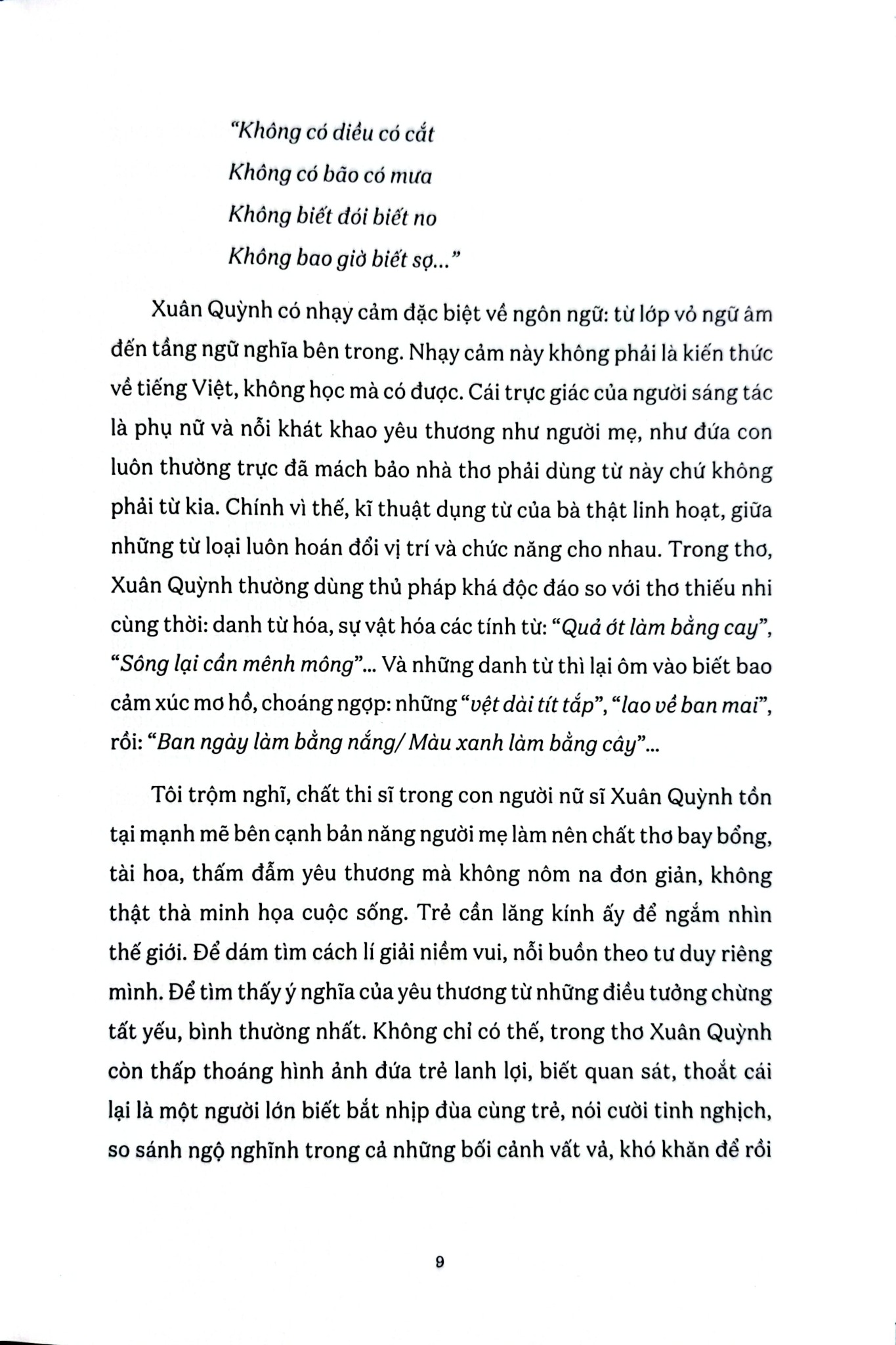 Trời Xanh Của Mỗi Người - Xuân Quỳnh