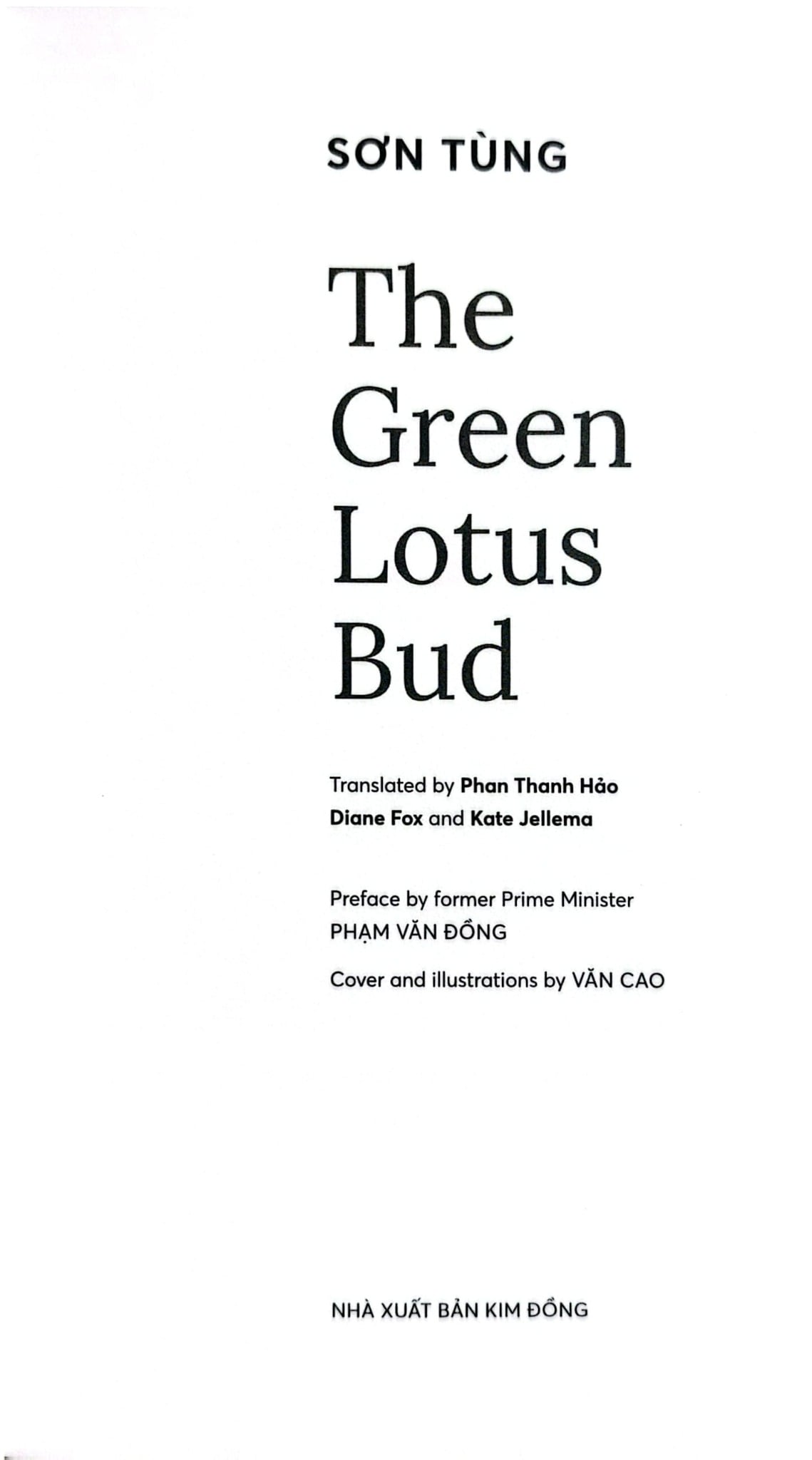 The Green Lotus Bud - Búp Sen Xanh ( bản tiếng Anh) - Sơn Tùng