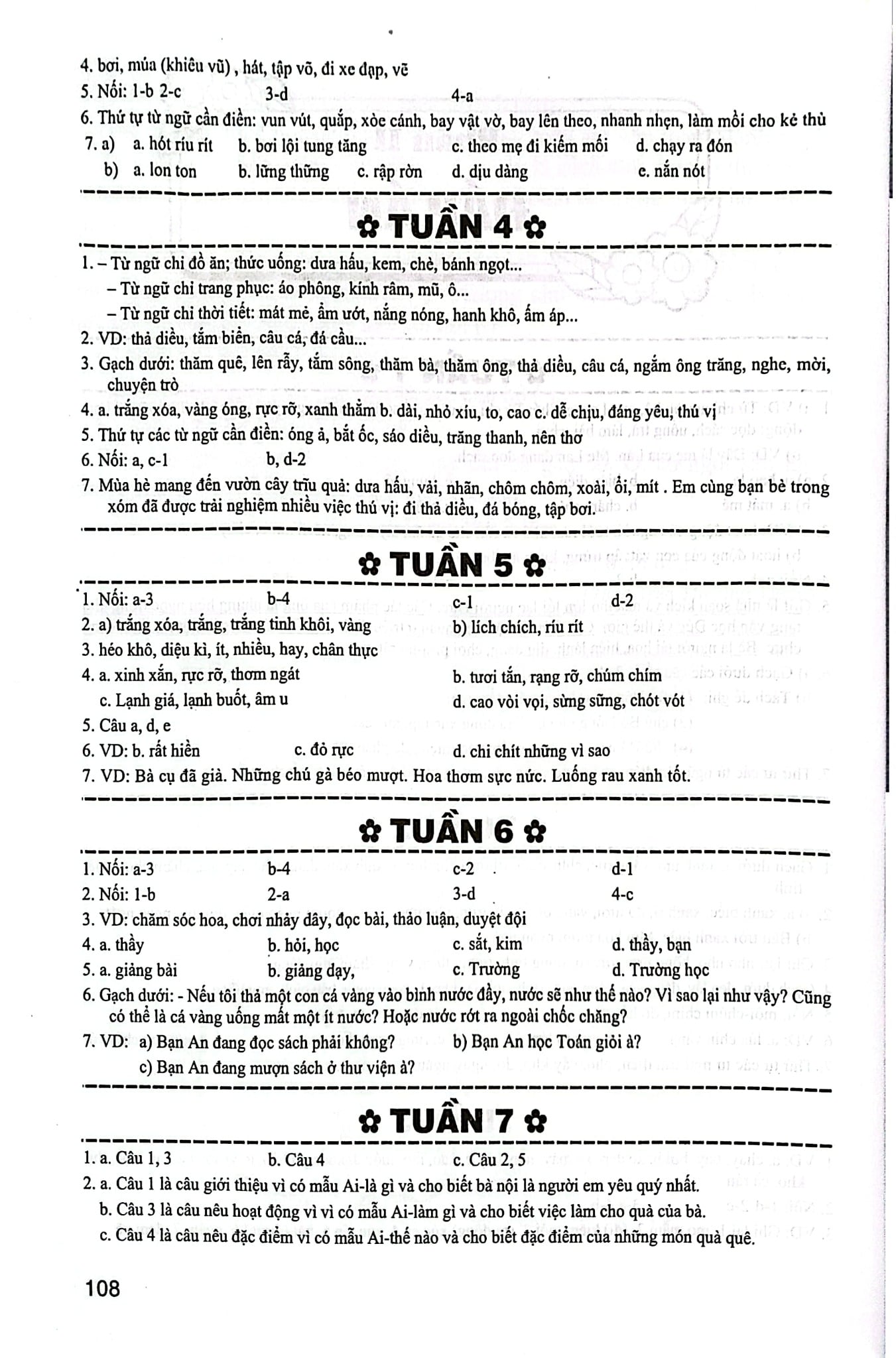 Vở Bài Tập Nâng Cao Từ Và Câu Lớp 3 (Dùng Chung Cho Các Bộ Sgk Hiện Hành) - Lê Phương Nga