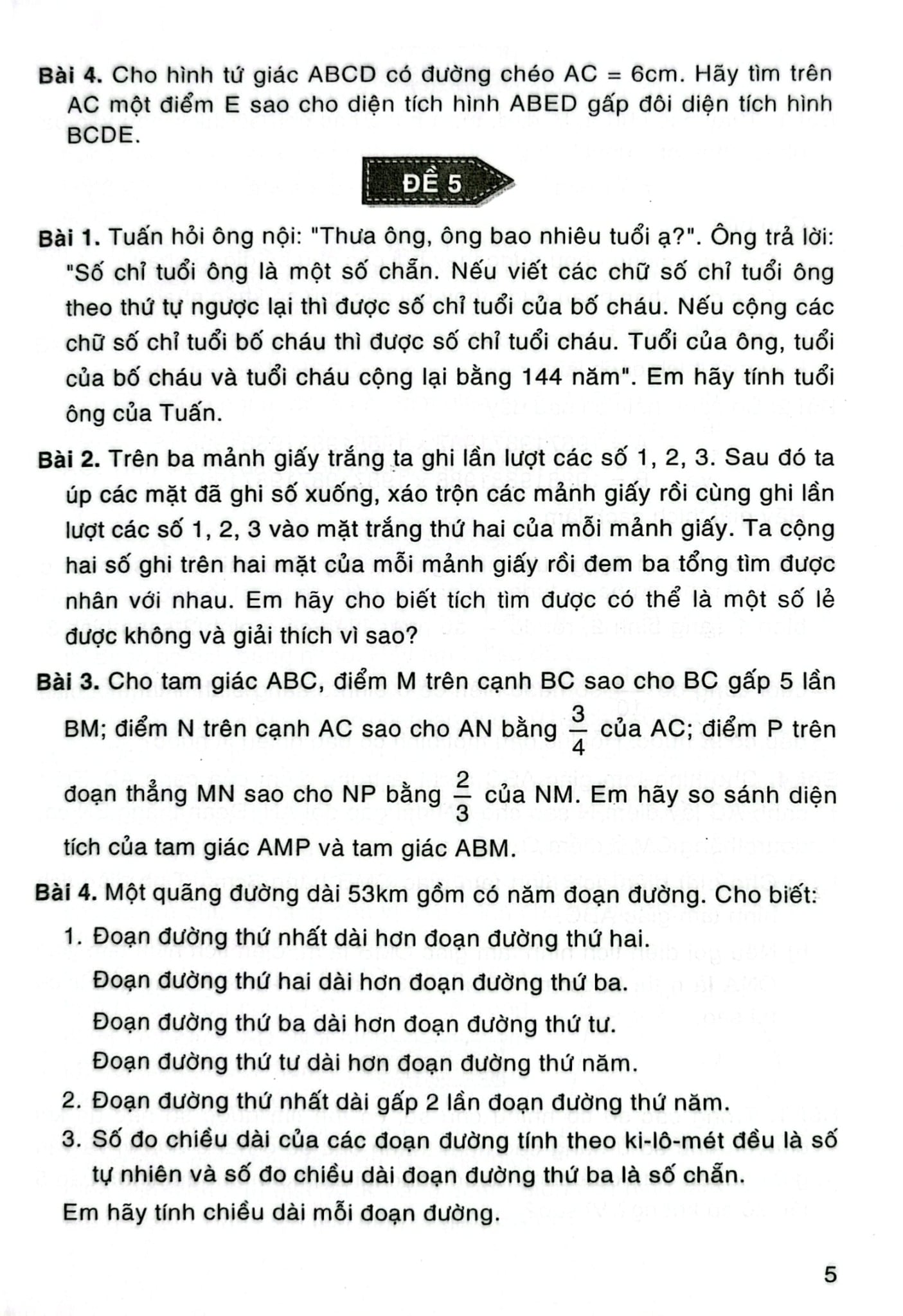 39 Bộ Đề Bồi Dưỡng Học Sinh Giỏi Toán 5 - Phạm Đình Thực