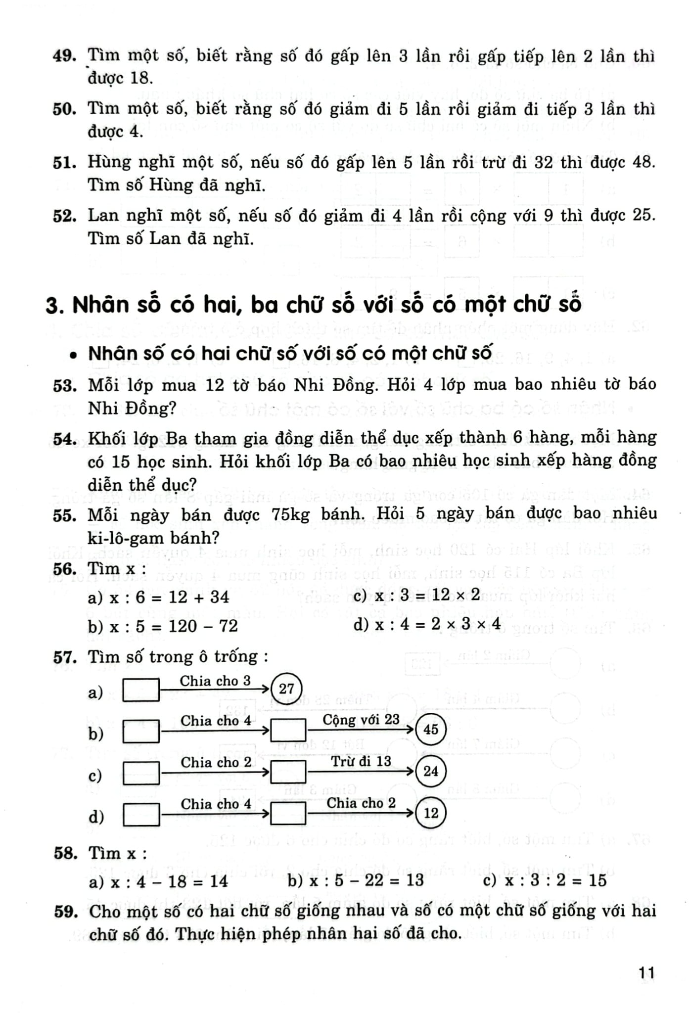 Nâng Cao Toán Lớp 3 (Dùng Chung Cho Các Bộ Sgk Hiện Hành) - Đỗ Trung Hiệu