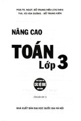 Nâng Cao Toán Lớp 3 (Dùng Chung Cho Các Bộ Sgk Hiện Hành) - Đỗ Trung Hiệu