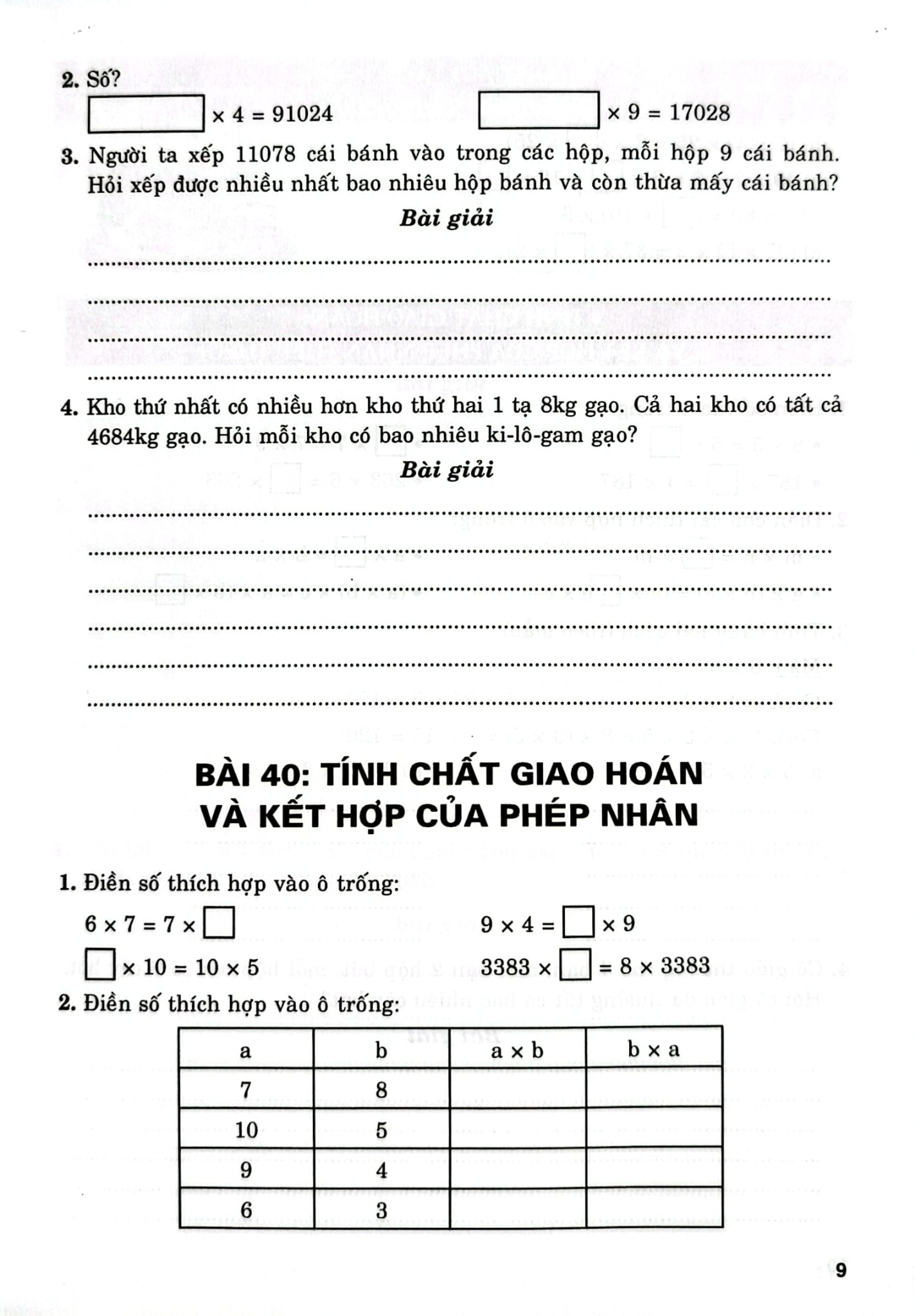 Vở Bài Tập Nâng Cao Toán 4 Tập 2 (Bám Sát Sgk Kết Nối Tri Thức Với Cuộc Sống) - Nguyễn Đức Tấn
