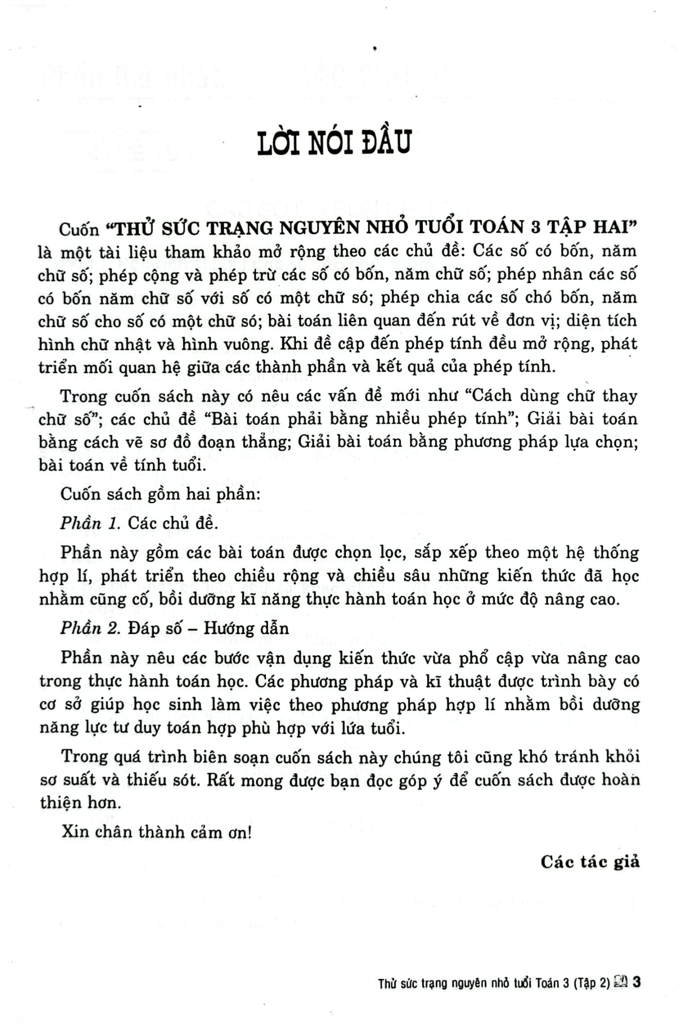 Thử Sức Trạng Nguyên Nhỏ Tuổi Môn Toán Lớp 3 - Tập 2 (Dùng Chung Cho Các Sgk Mới Hiện Hành) - Đỗ Trung Hiệu