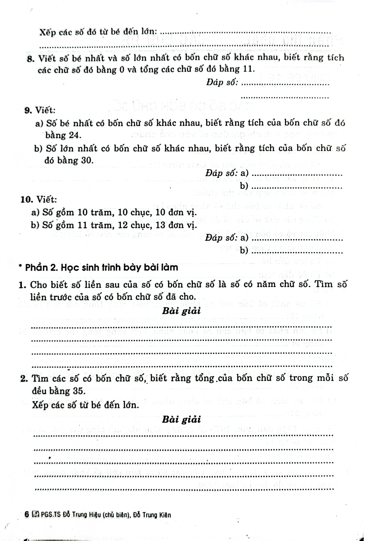 Thử Sức Trạng Nguyên Nhỏ Tuổi Môn Toán Lớp 3 - Tập 2 (Dùng Chung Cho Các Sgk Mới Hiện Hành) - Đỗ Trung Hiệu