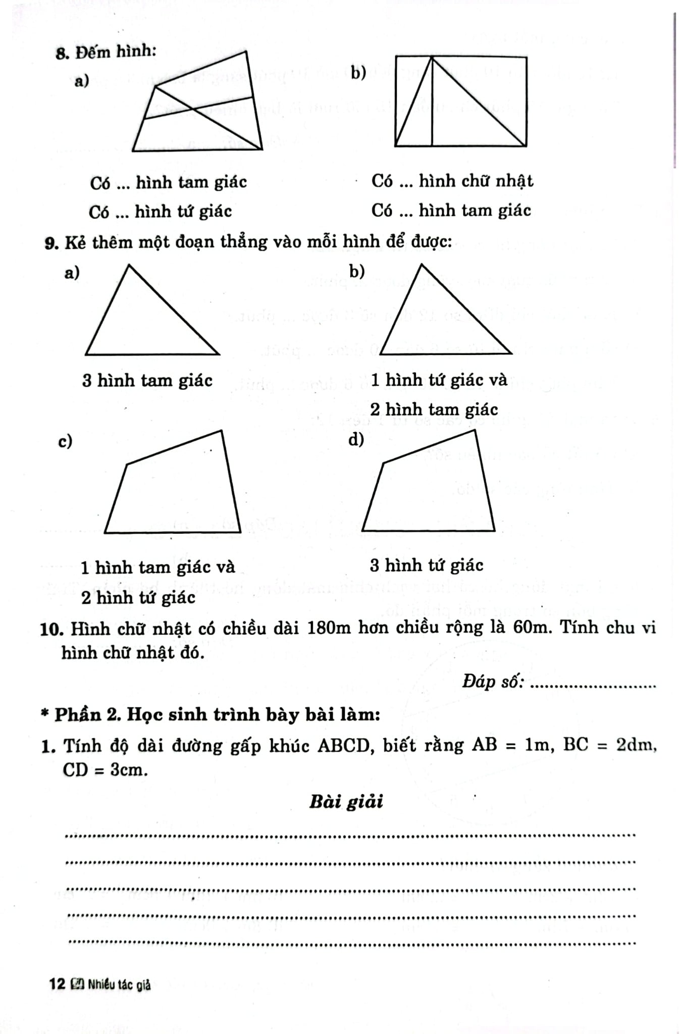 Combo Thử Sức Trạng Nguyên Nhỏ Tuổi Môn Toán Lớp 3 Tập 1 + 2 (Dùng Chung Cho Các SGK Mới Hiện Hành) (Bộ 2 Cuốn)