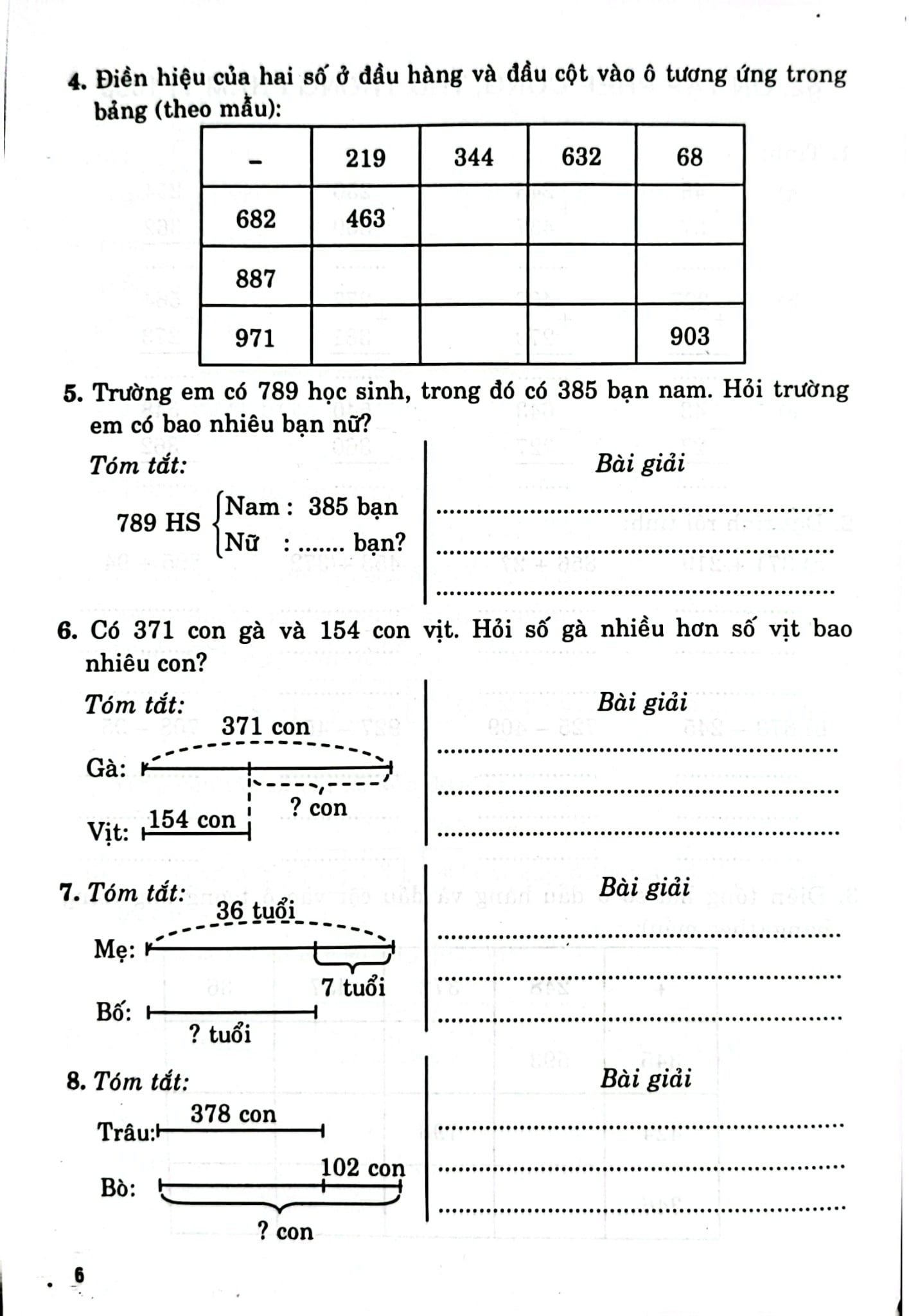 Vở Bài Tập Nâng Cao Toán Lớp 3 - Tập 1 (Bám Sát Sgk Kết Nối Tri Thức Với Cuộc Sống) - Phạm Đình Thực