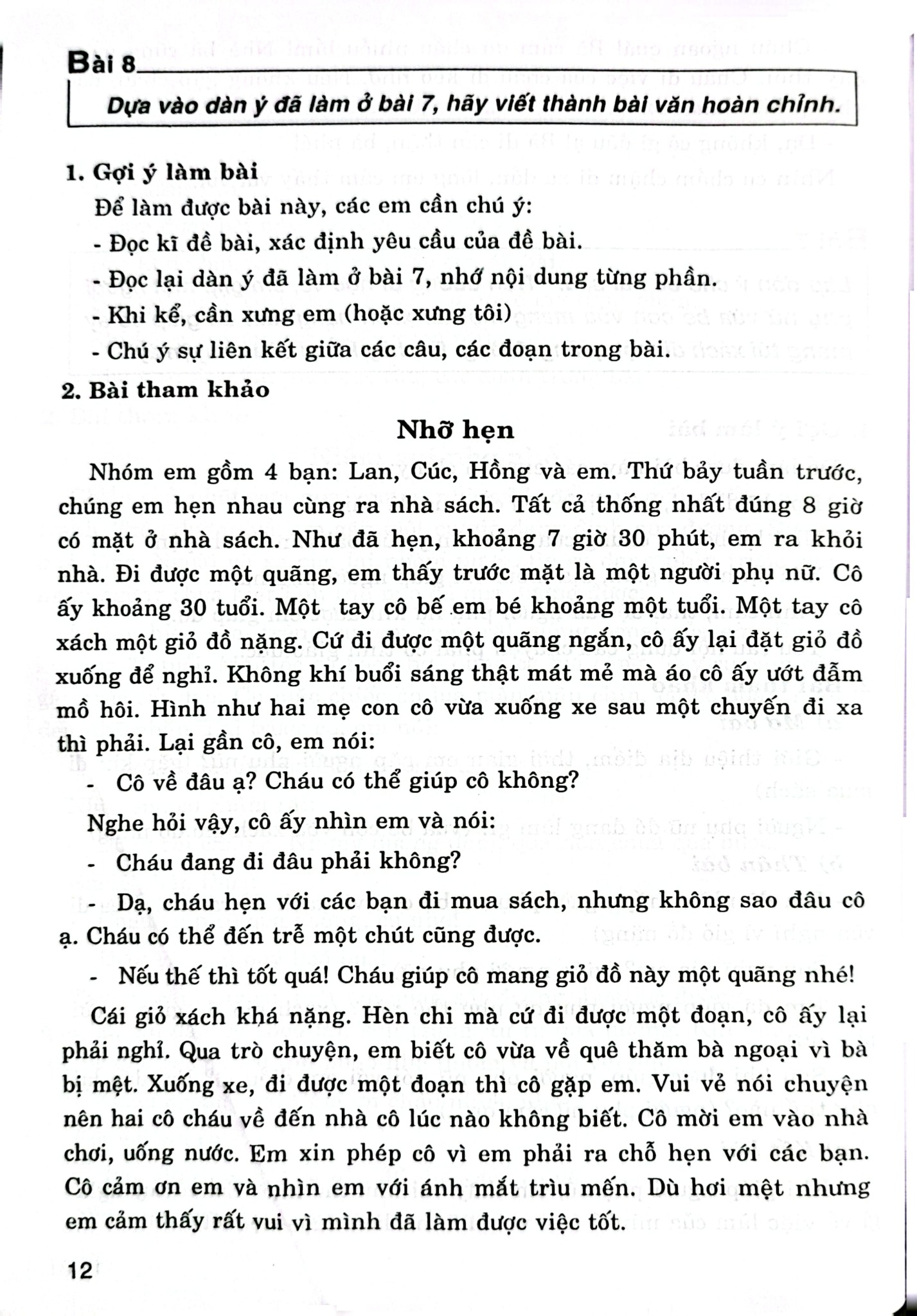 162 Bài Tập Làm Văn Chọn Lọc 4 (Dùng Chung Các Bộ Sgk Hiện Hành) - Lê Phương Liên
