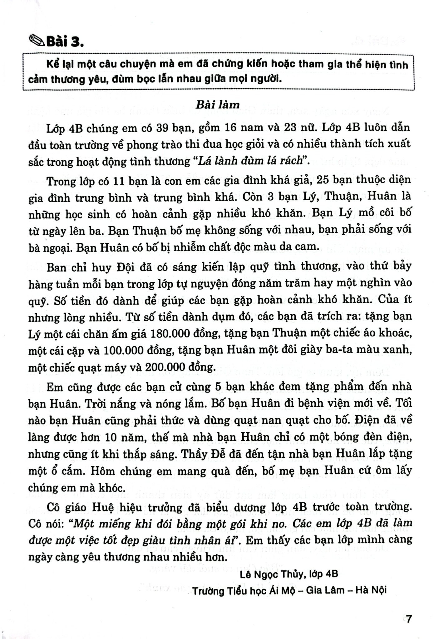 Những Bài Văn Kể Chuyện Lớp 4 (Dùng Chung Cho Các Bộ Sgk Hiện Hành) - Tạ Thanh Sơn