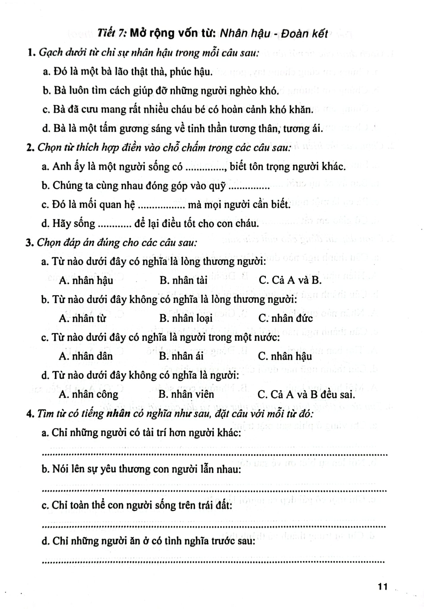 Phát Triển Và Nâng Cao Tiếng Việt 4 (Dùng Chung Cho Các Bộ Sgk Hiện Hành) - Phạm Văn Công