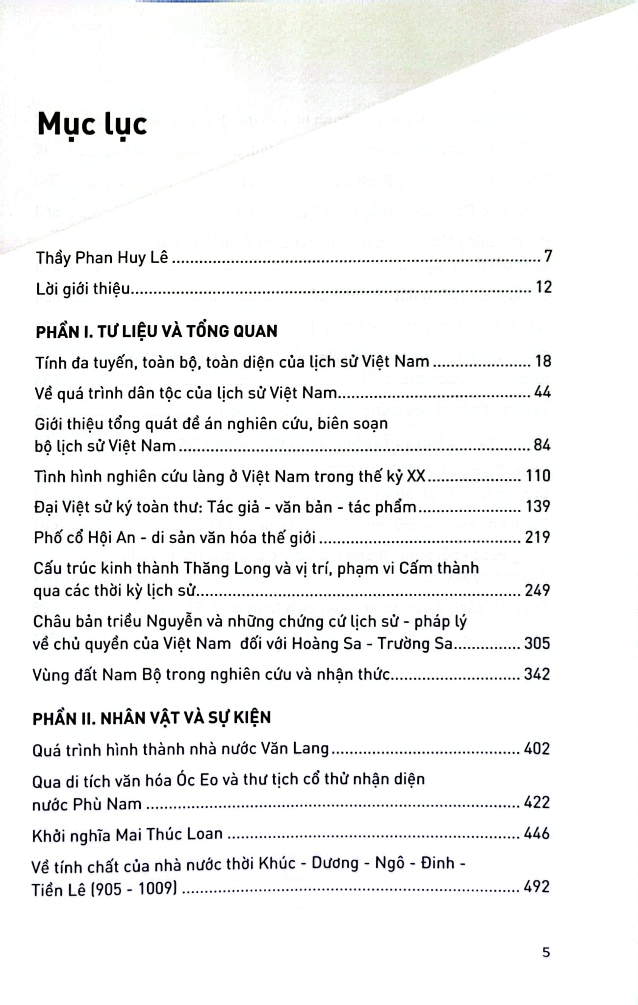 Phan Huy Lê Di Cảo: Nhận Thức Lịch Sử Việt Nam