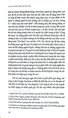  Lịch Sử Tiến Hóa Của Dữ Liệu - Nhiều Tác Giả 