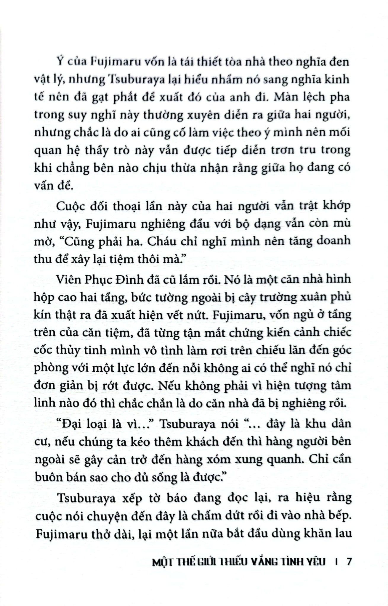 Một Thế Giới Thiếu Vắng Tình Yêu - Miura Shion