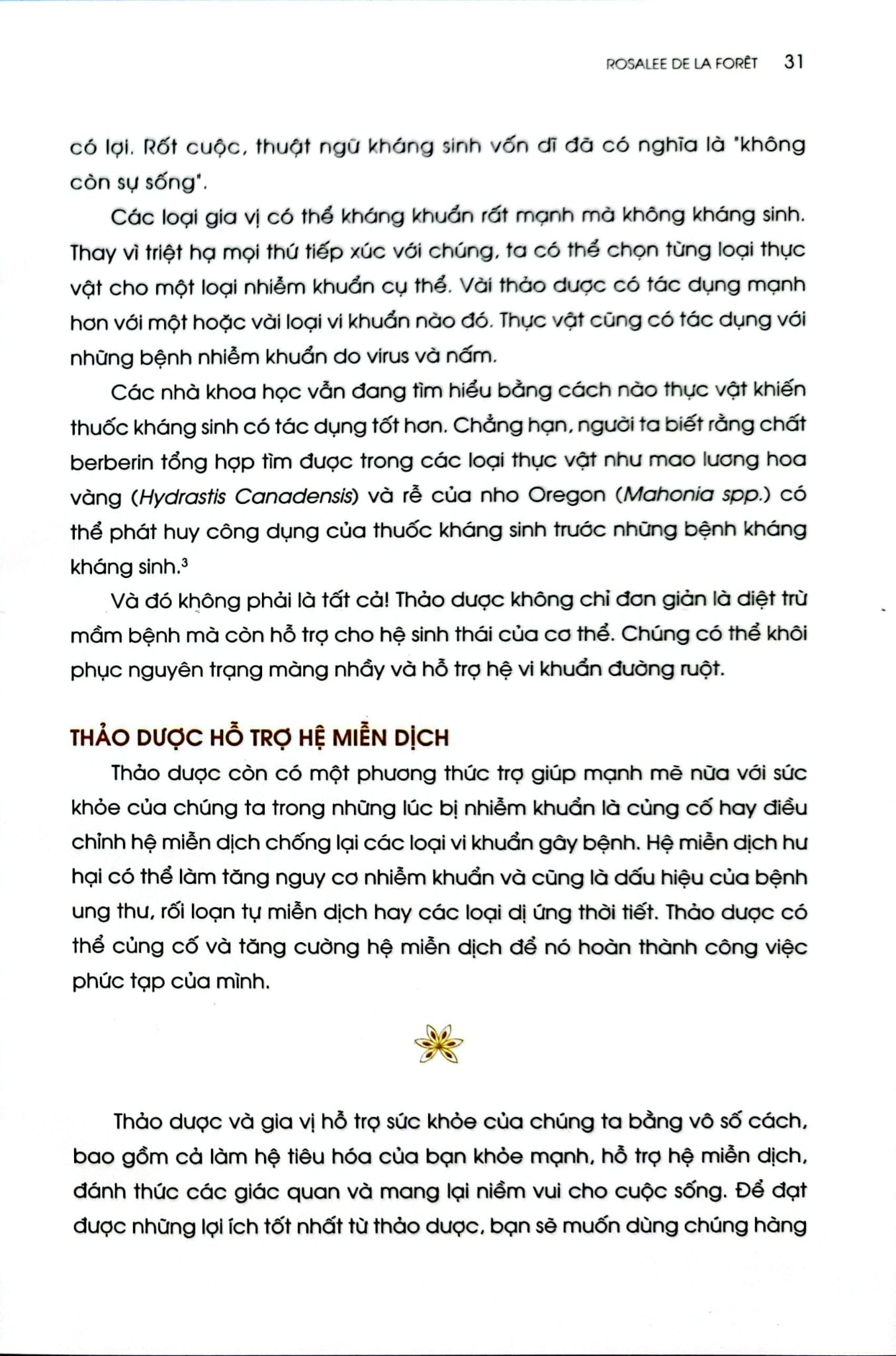 Năng Lượng Sống Từ Thảo Dược - Rosalee De La Forêt