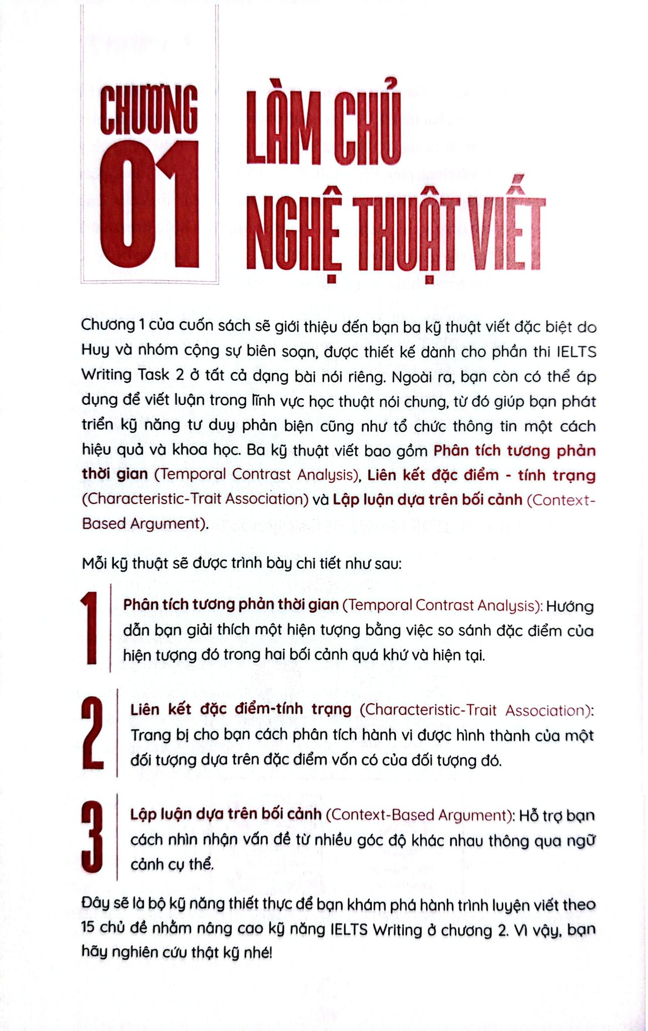 IELTS Writing - Viết Luận Chất Như Nước Cất - Nguyễn Hoàng Huy