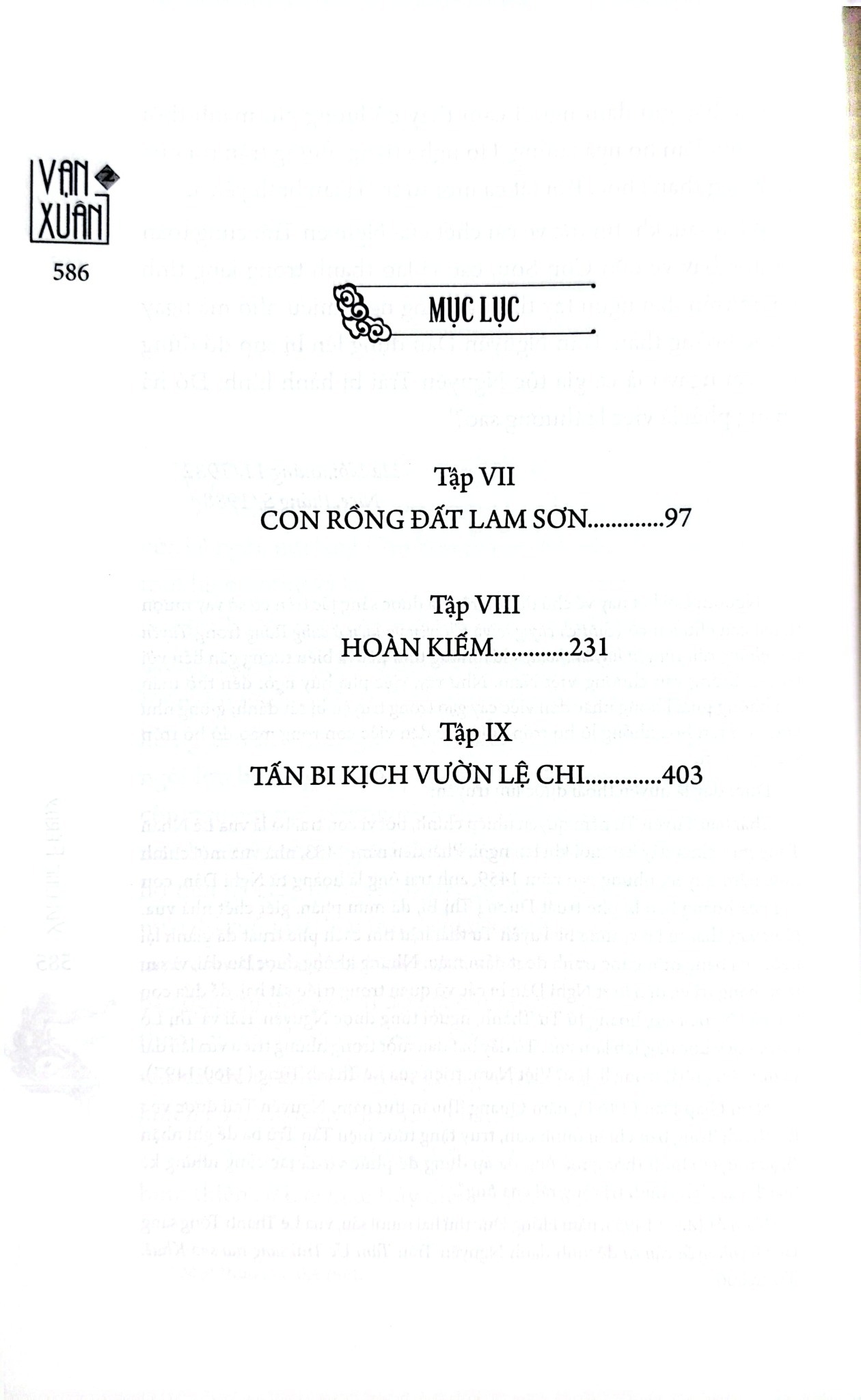 Vạn Xuân - Tập 2 - Yveline Féray