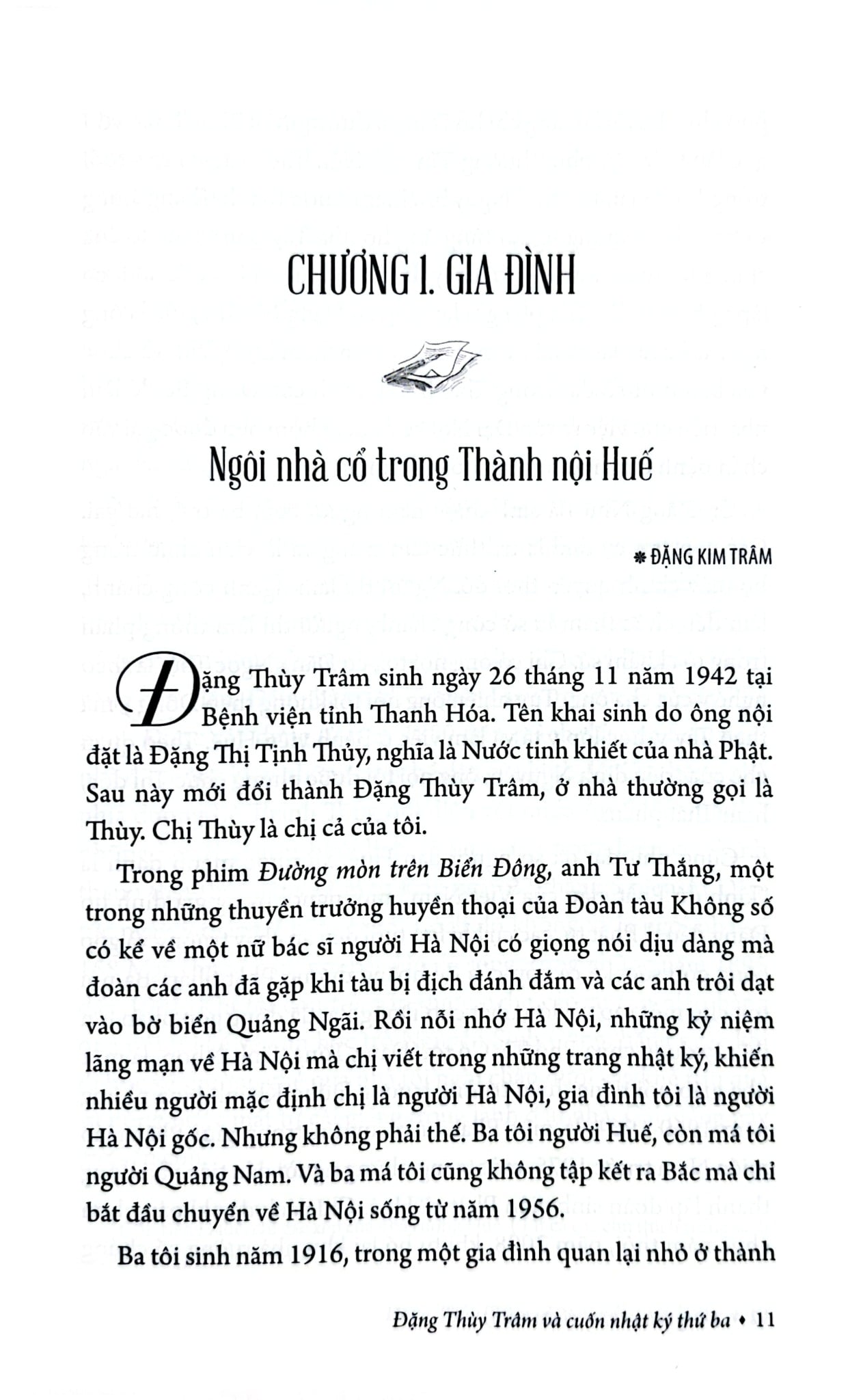 Đặng Thùy Trâm Và Cuốn Nhật Ký Thứ Ba - Đặng Kim Trâm