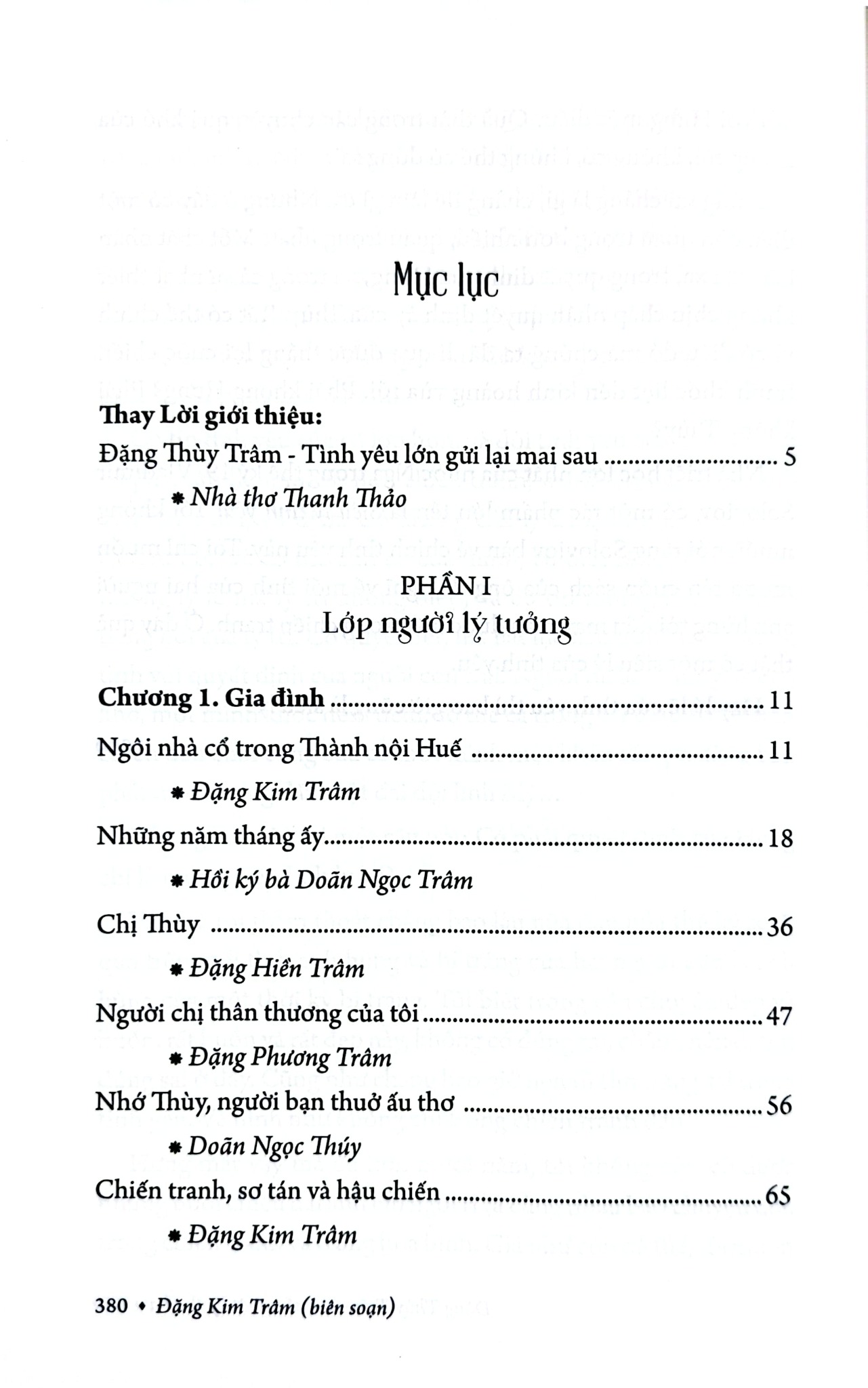 Đặng Thùy Trâm Và Cuốn Nhật Ký Thứ Ba - Đặng Kim Trâm