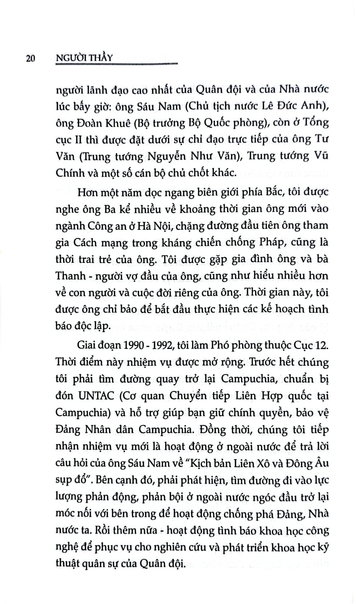 Người Thầy - Thượng Tướng Nguyễn Chí Vịnh (Tái Bản 2025)