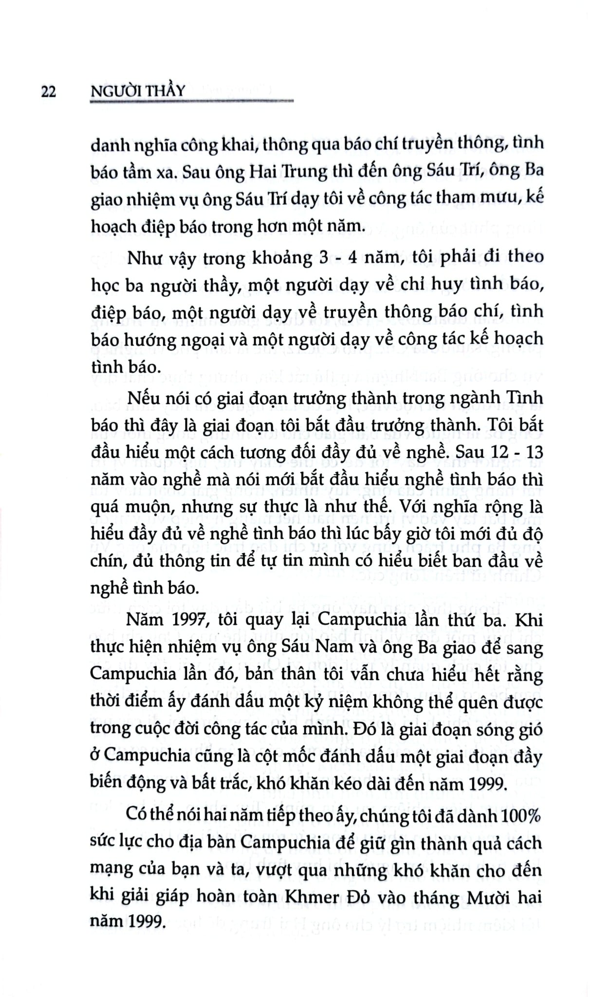 Người Thầy - Thượng Tướng Nguyễn Chí Vịnh (Tái Bản 2025)