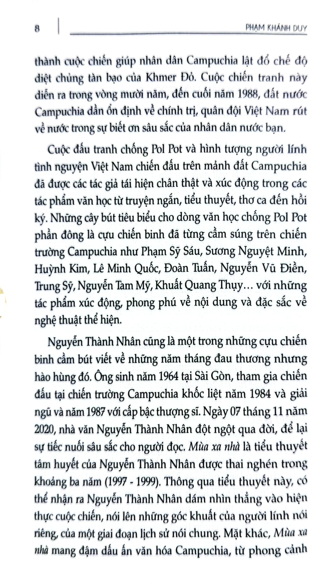 Thanh Âm Hào Hùng Của Chiến Tranh Biên Giới Tây Nam Trong Văn Học - Phạm Khánh Duy