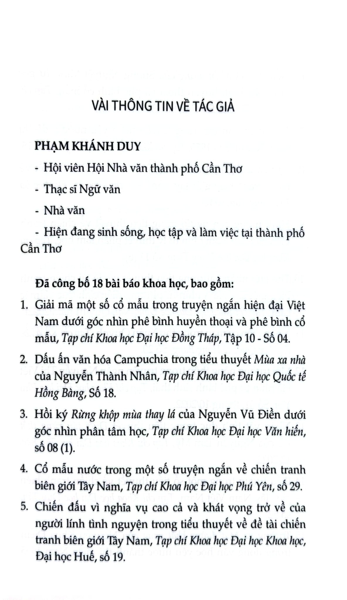 Lật Những Mảnh Ghép Văn Chương - Phạm Khánh Duy