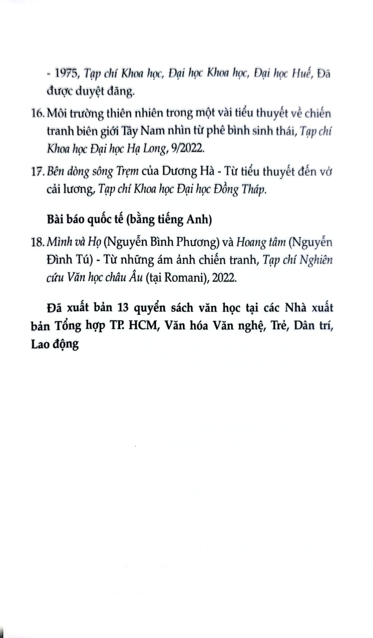 Lật Những Mảnh Ghép Văn Chương - Phạm Khánh Duy