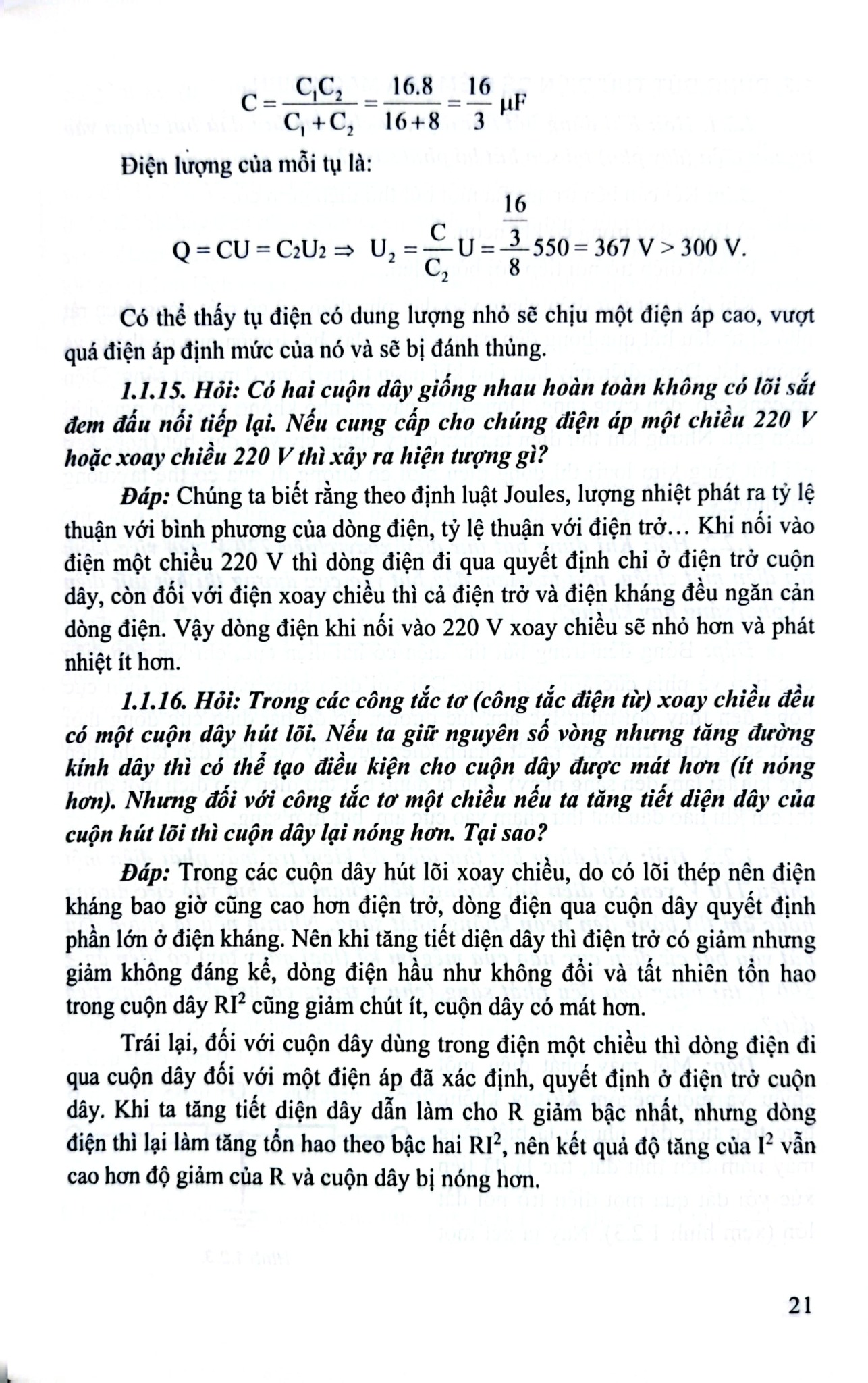 Hỏi Đáp Về Kỹ Thuật Điện Ứng Dụng - KS. Phạm Văn Khiết