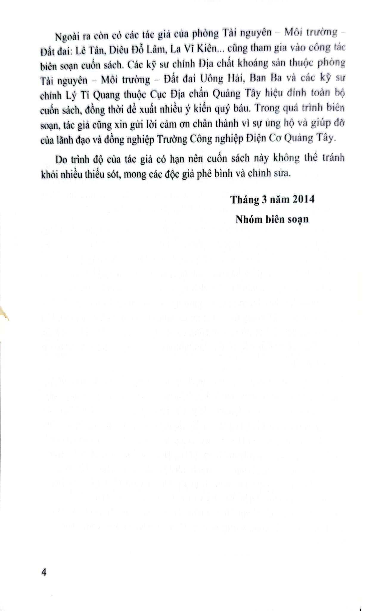Địa Chất Cấu Tạo - TS. Phạm Trung Hiếu, TS. Trần Mỹ Dung
