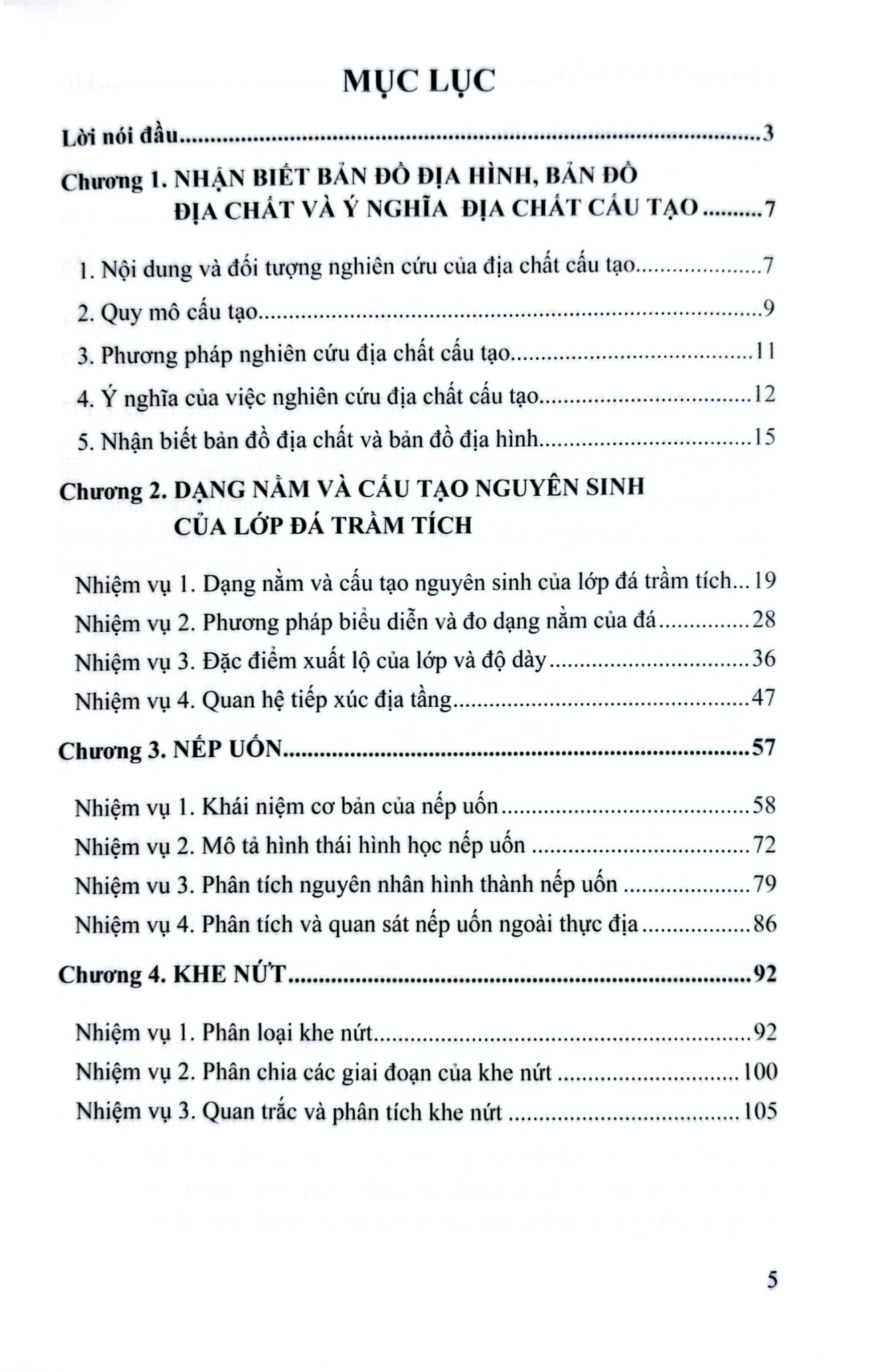 Địa Chất Cấu Tạo - TS. Phạm Trung Hiếu, TS. Trần Mỹ Dung