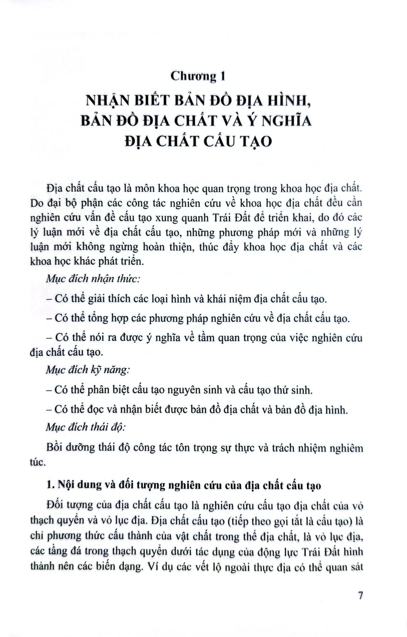 Địa Chất Cấu Tạo - TS. Phạm Trung Hiếu, TS. Trần Mỹ Dung
