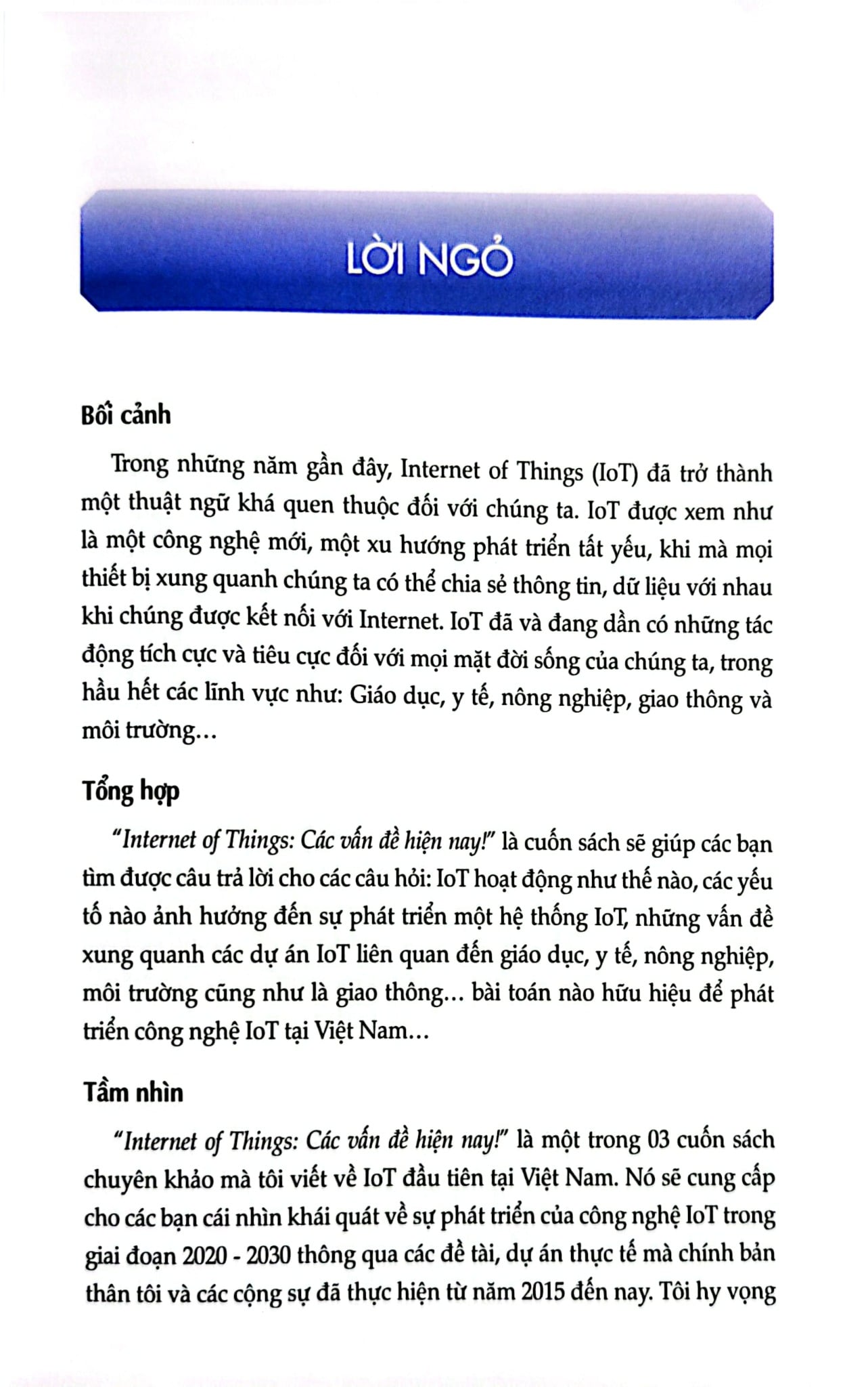 Internet Of Things - Các Vấn Đề Hiện Nay - Nguyễn Tấn Huynh