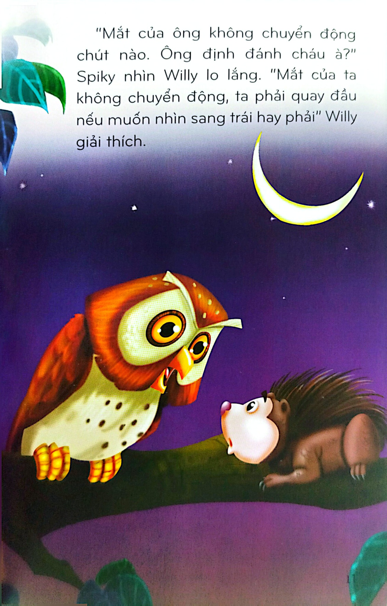 Thế Giới Tuyệt Vời Của Động Vật - Nhím Và Cú - Manmeet Narang