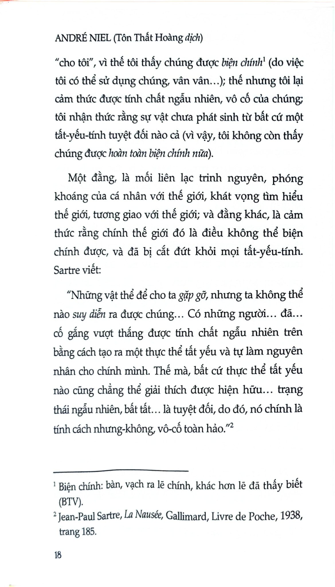 Jean-Paul Sartre - Anh Hùng Và Nạn Nhân Của Ý Thức Khốn Khổ - André Niel
