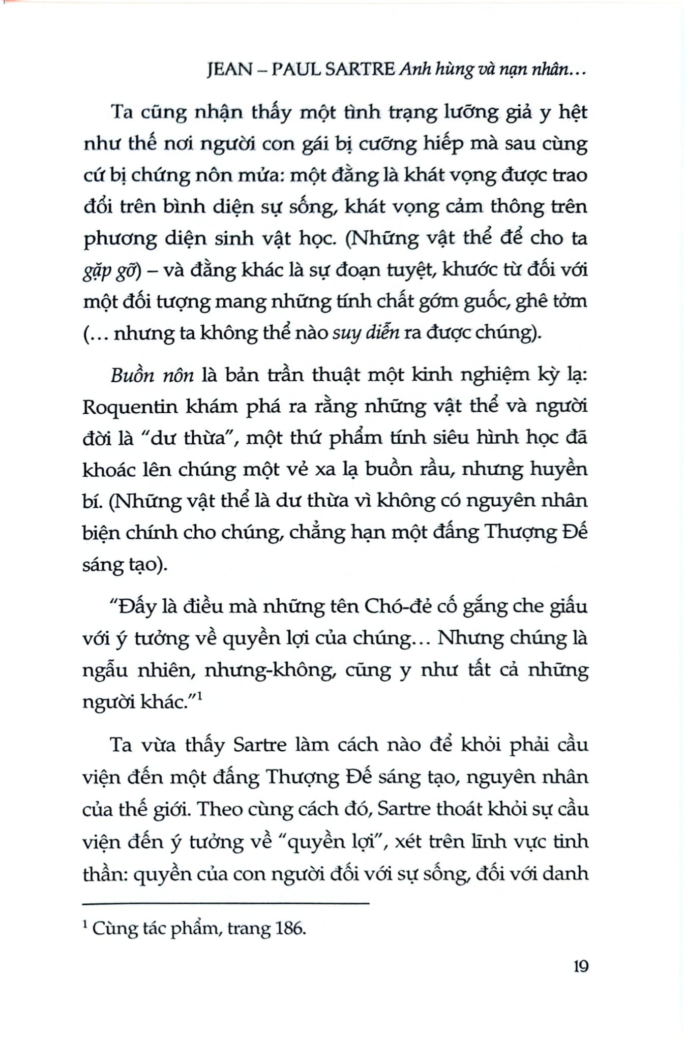 Jean-Paul Sartre - Anh Hùng Và Nạn Nhân Của Ý Thức Khốn Khổ - André Niel
