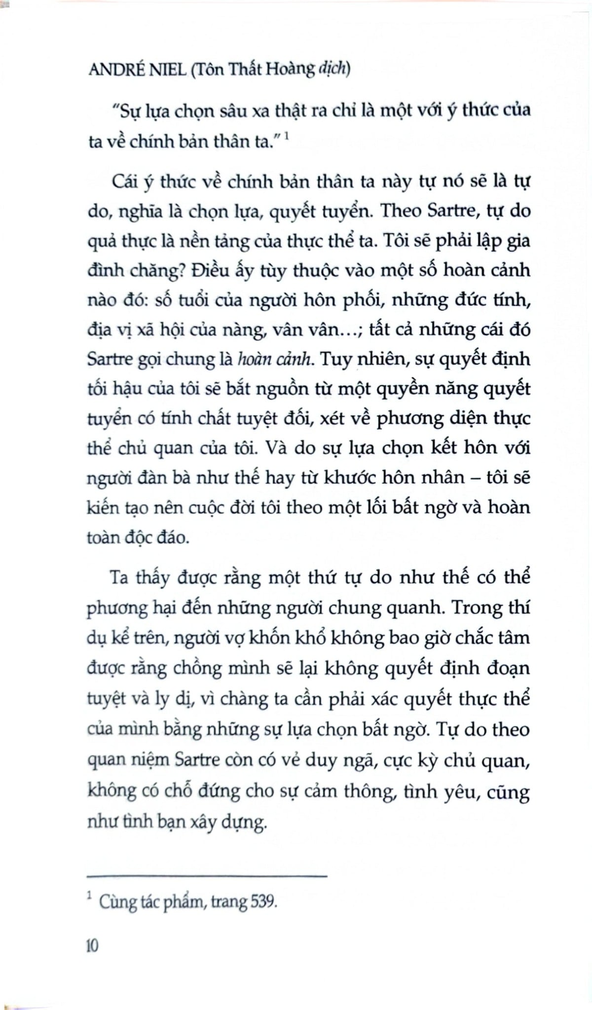 Jean-Paul Sartre - Anh Hùng Và Nạn Nhân Của Ý Thức Khốn Khổ - André Niel