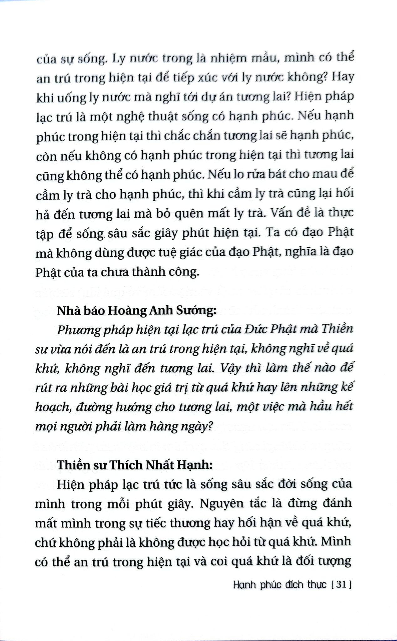 Hạnh Phúc Đích Thực - Hoàng Anh Sướng